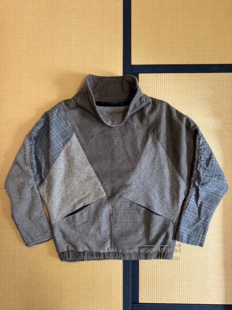 Kapital Kapital Plaid stitched wool blended high-neck pullover Size XS / US 0-2 / IT 36-38 - 1 Thumbnail