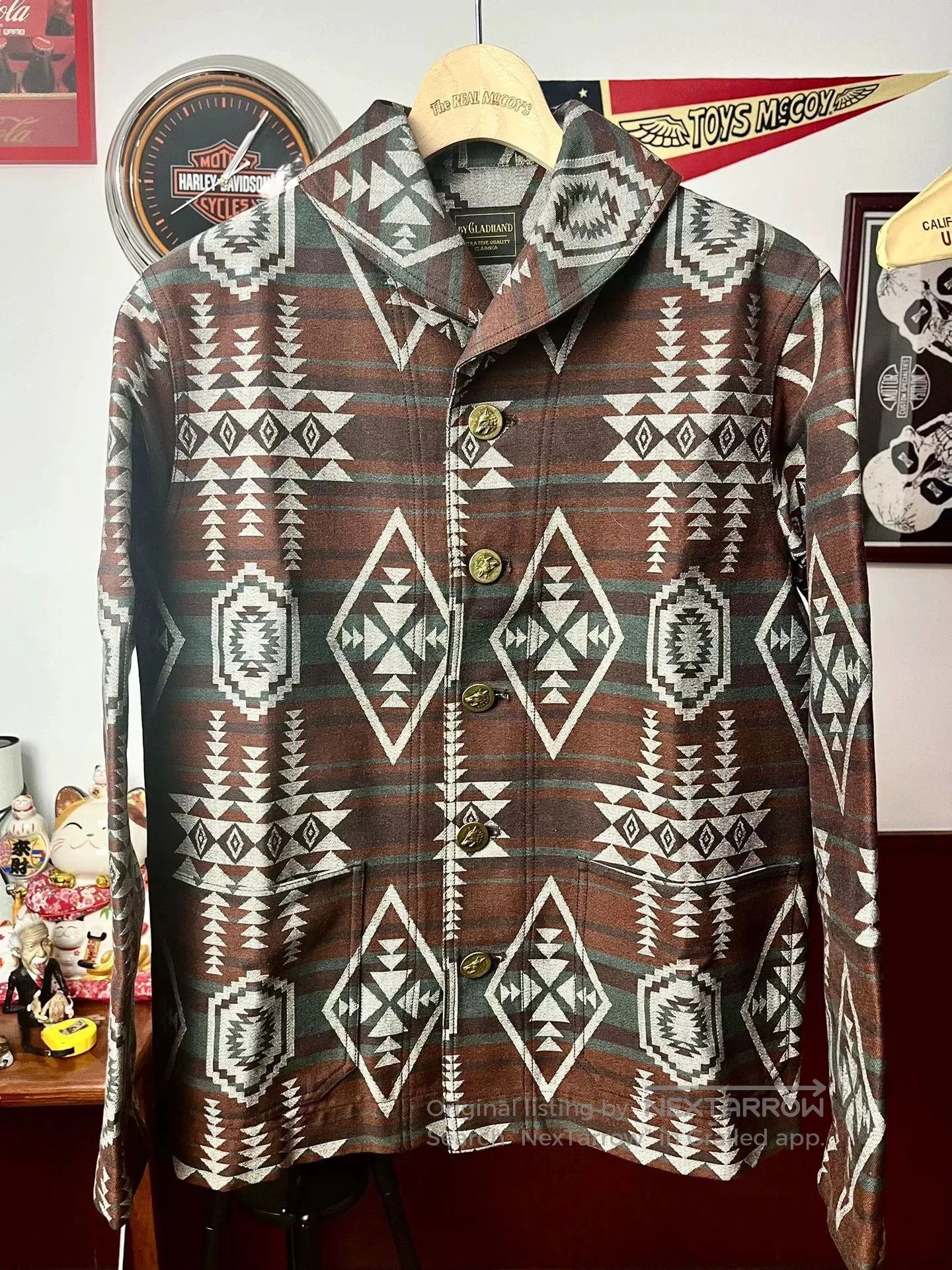 Japanese Brand Gladhand Stylish Outerwear Jacket. Size US M / EU 48-50 / 2 - 1 Thumbnail