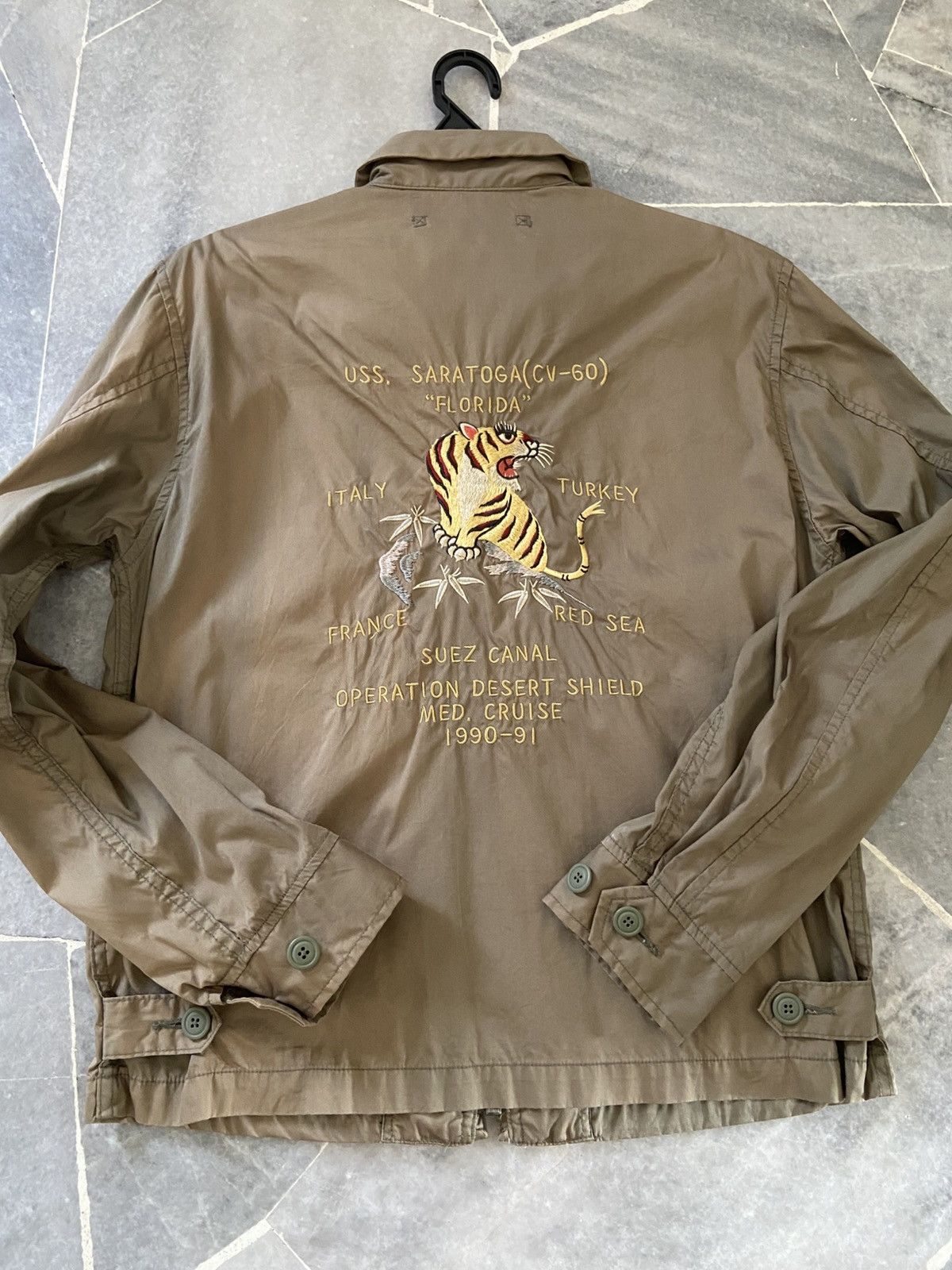 Avirex Vintage 1990 AVIREX Tiger Jacket Size US M / EU 48-50 / 2 - 5 Thumbnail