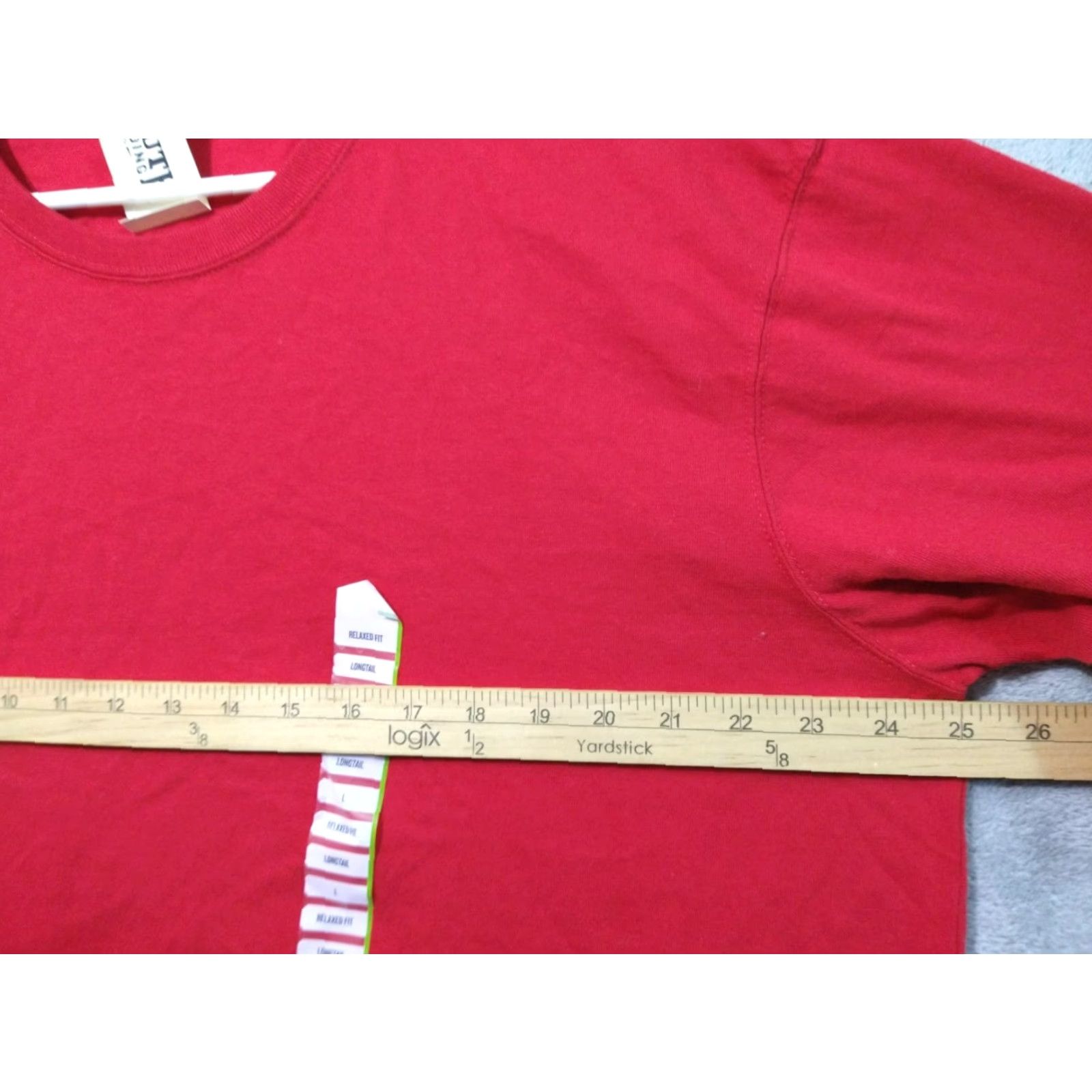 Duluth Trading Company Duluth Trading Shirt Mens L Red Short Sleeve Cotton Relaxed Fit T-Shirt Vintage: No (Oops) Size US L / EU 52-54 / 3 - 4 Thumbnail