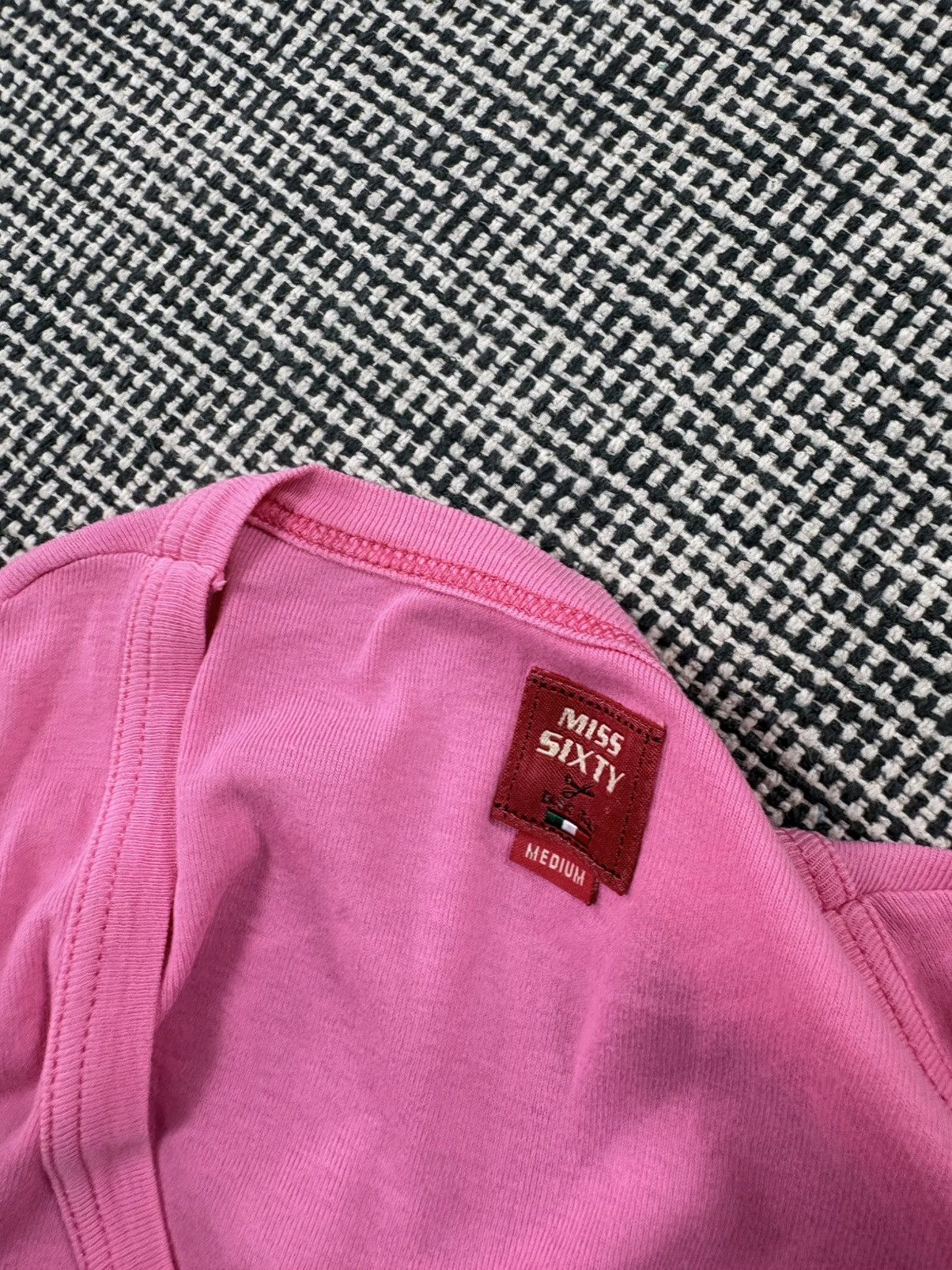 Miss Sixty Miss Sixty y2k vintage cut shoulders pink cute mini dress Size M / US 6-8 / IT 42-44 - 4 Thumbnail
