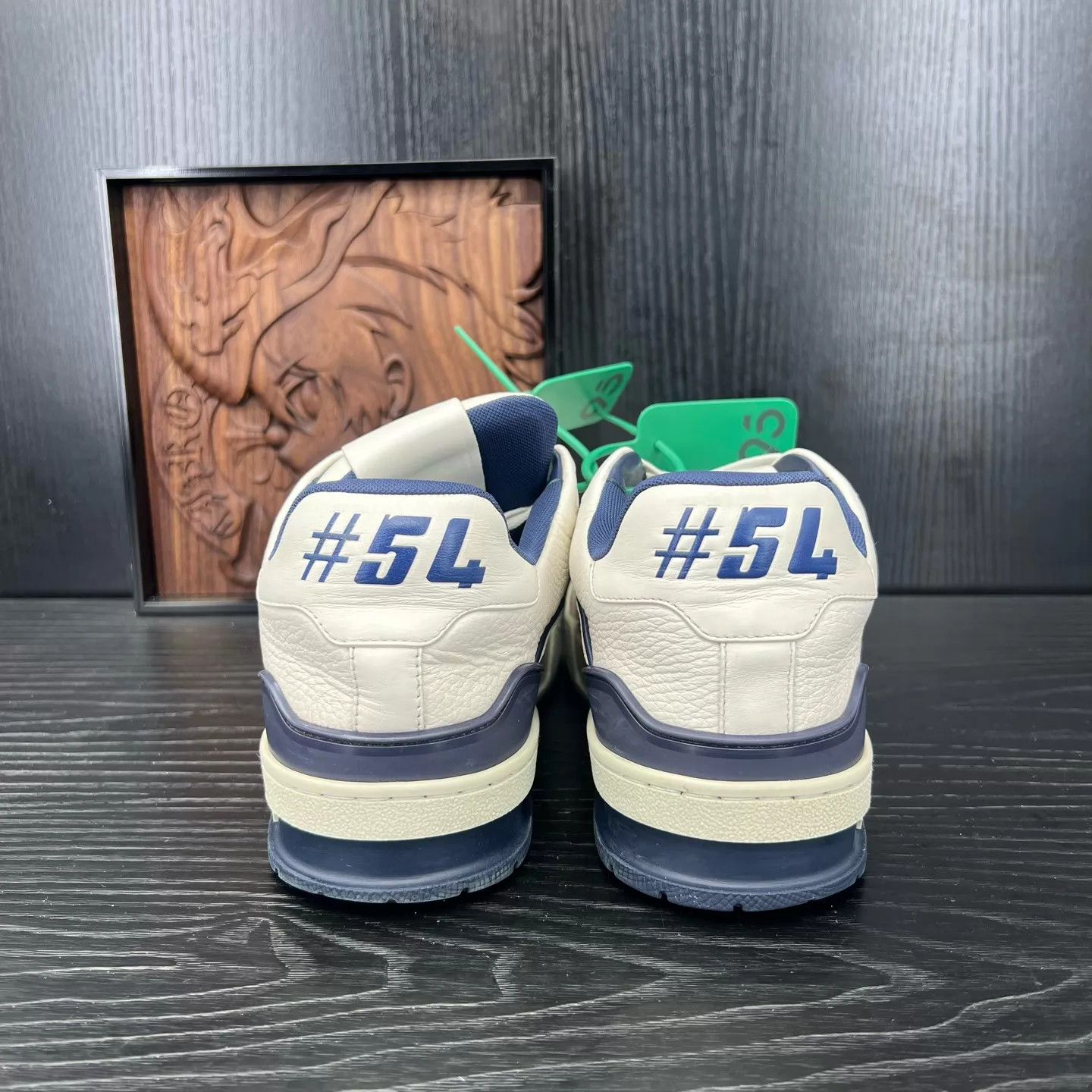 Louis Vuitton LV Trainer White Blue US5.5 EU39.5 Size US 6.5 / EU 39-40 - 6 Thumbnail