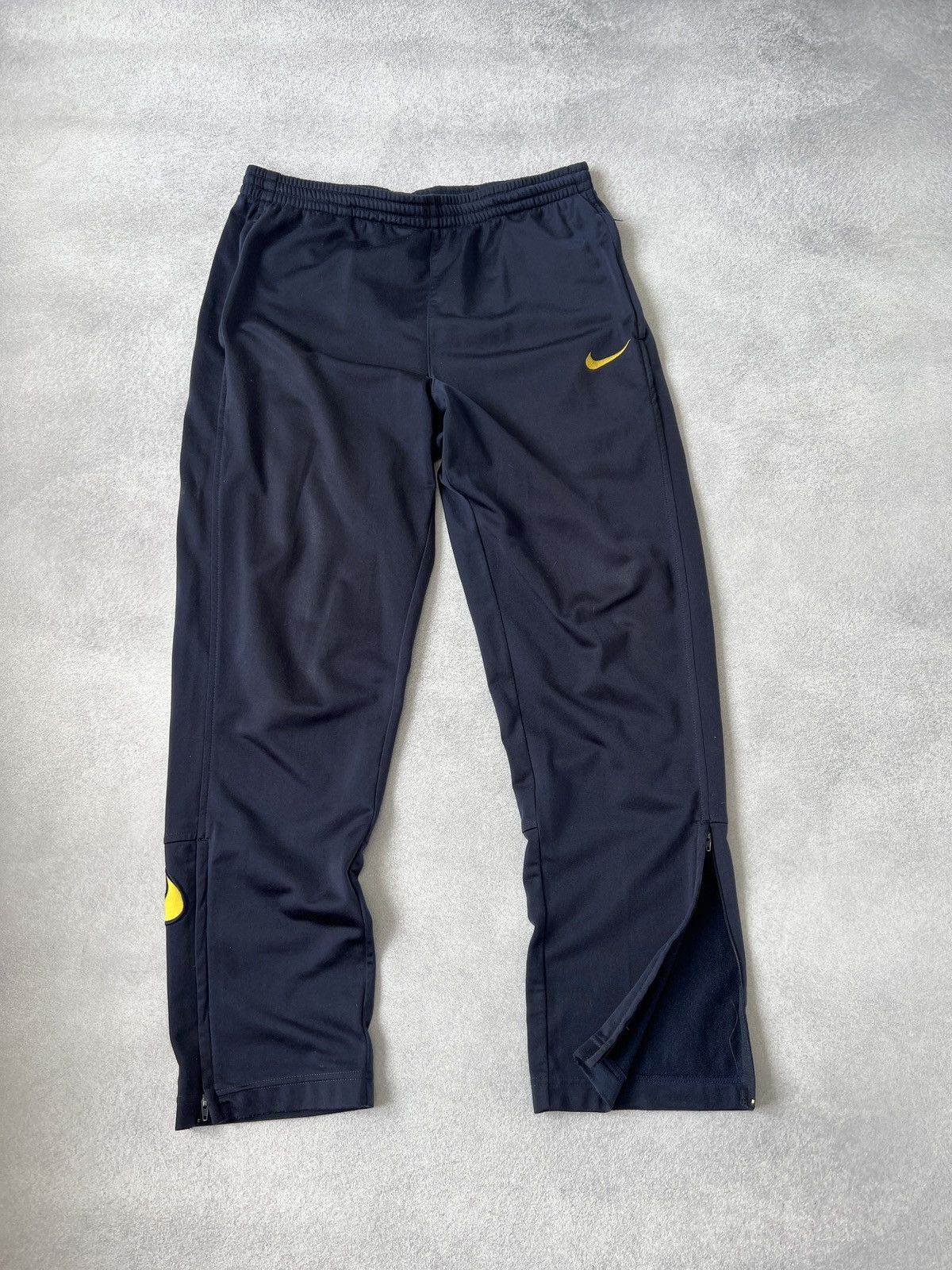 Nike × Vintage Vintage Nike Tracksuit Blue Yellow Retro Style Big Logo Size US S / EU 44-46 / 1 - 15 Thumbnail