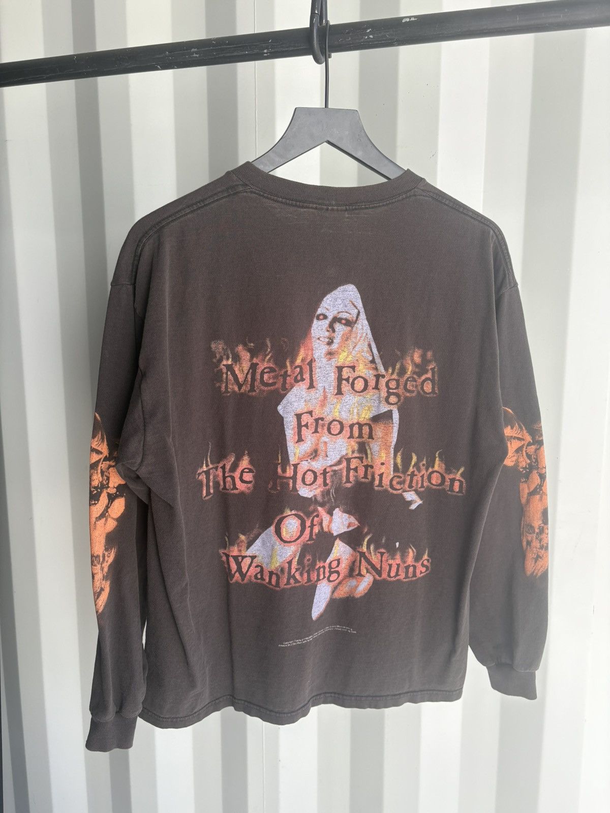 Band Tees Cradle of Filth Thrashed Sun Faded Distressed ERD GRUNGE Size US L / EU 52-54 / 3 - 1 Thumbnail
