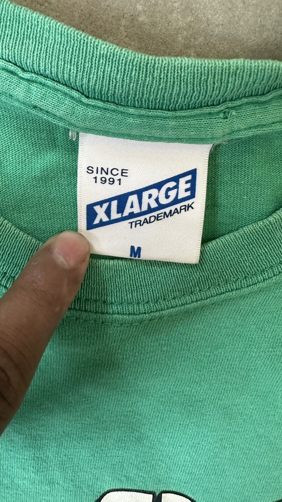 Xlarge VINTAGE XLARGE LA LOGO TEE Size US M / EU 48-50 / 2 - 4 Thumbnail
