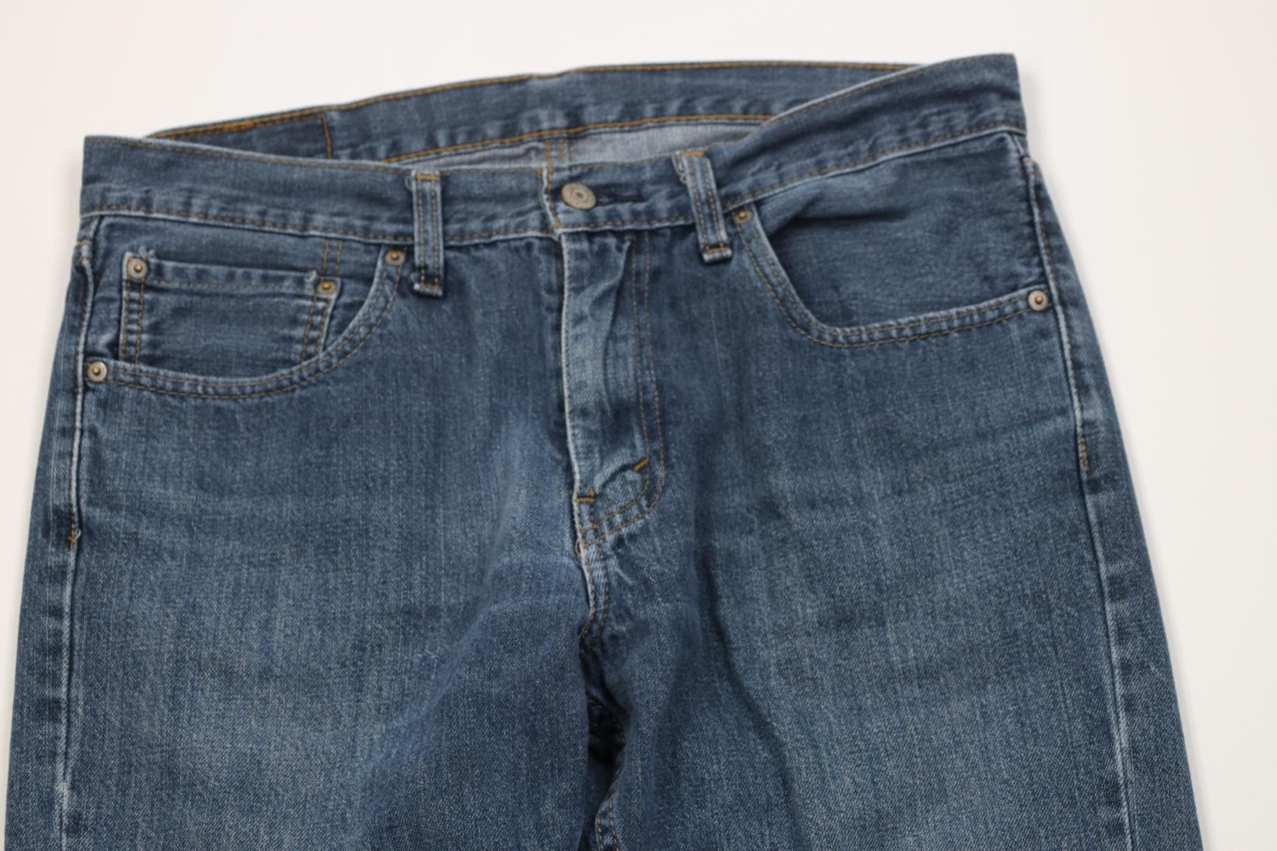Levi's Vintage Y2K Levis 527 Slim Flared Bootcut Denim Jeans Blue Size US 34 / EU 50 - 2 Thumbnail