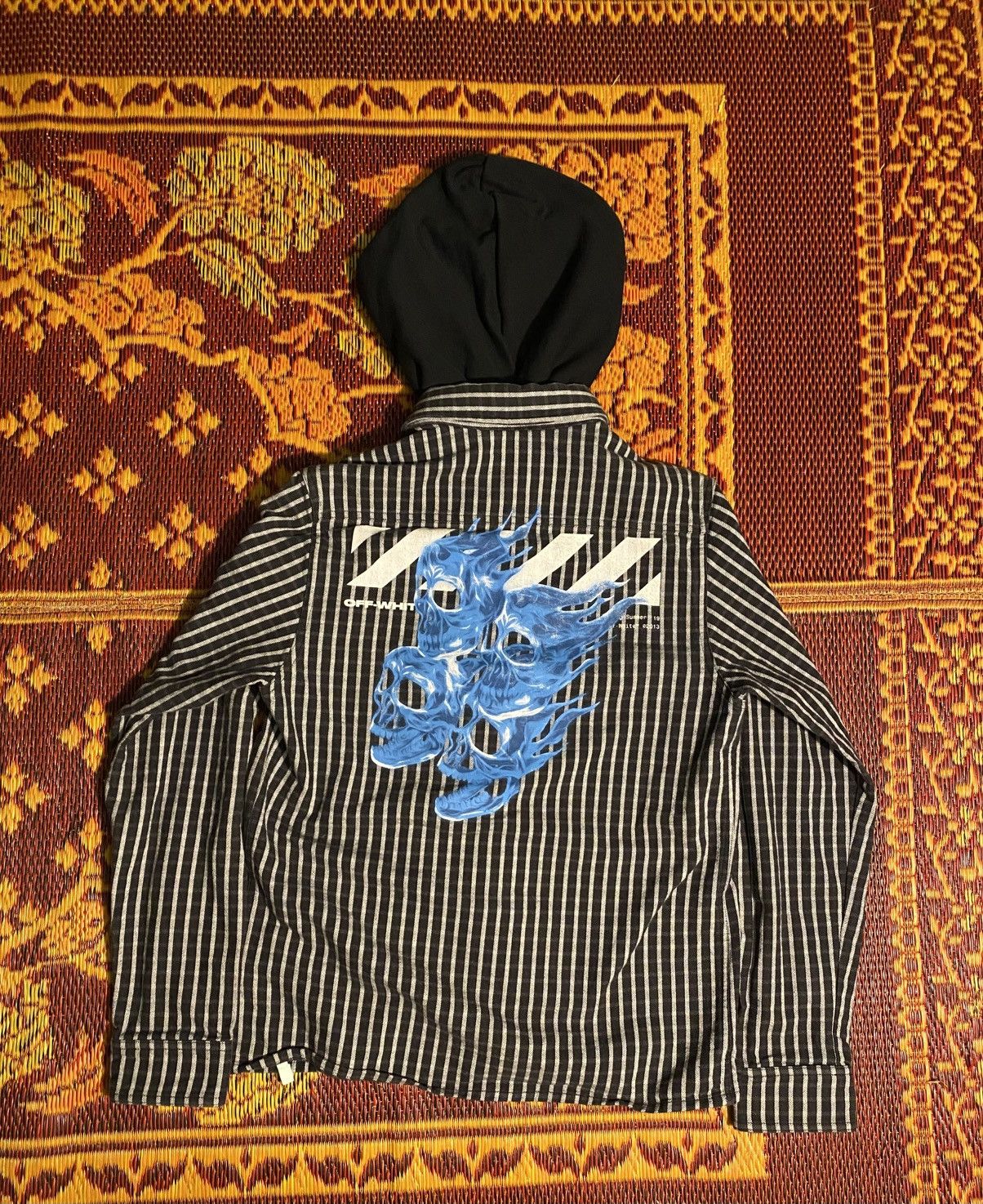 Off-White Off-White 2019 Zip-Up Flannel Hoodie Size US S / EU 44-46 / 1 - 4 Thumbnail