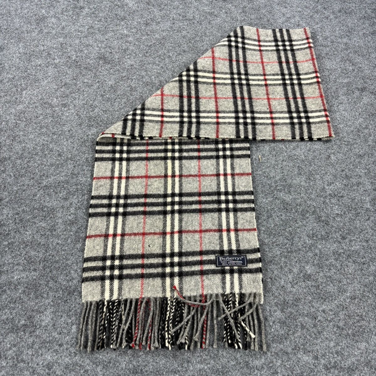 Burberry × Vintage Burberrys Scarf # D790 # Muffler # Neckwear # Nova Check Size ONE SIZE - 8 Thumbnail