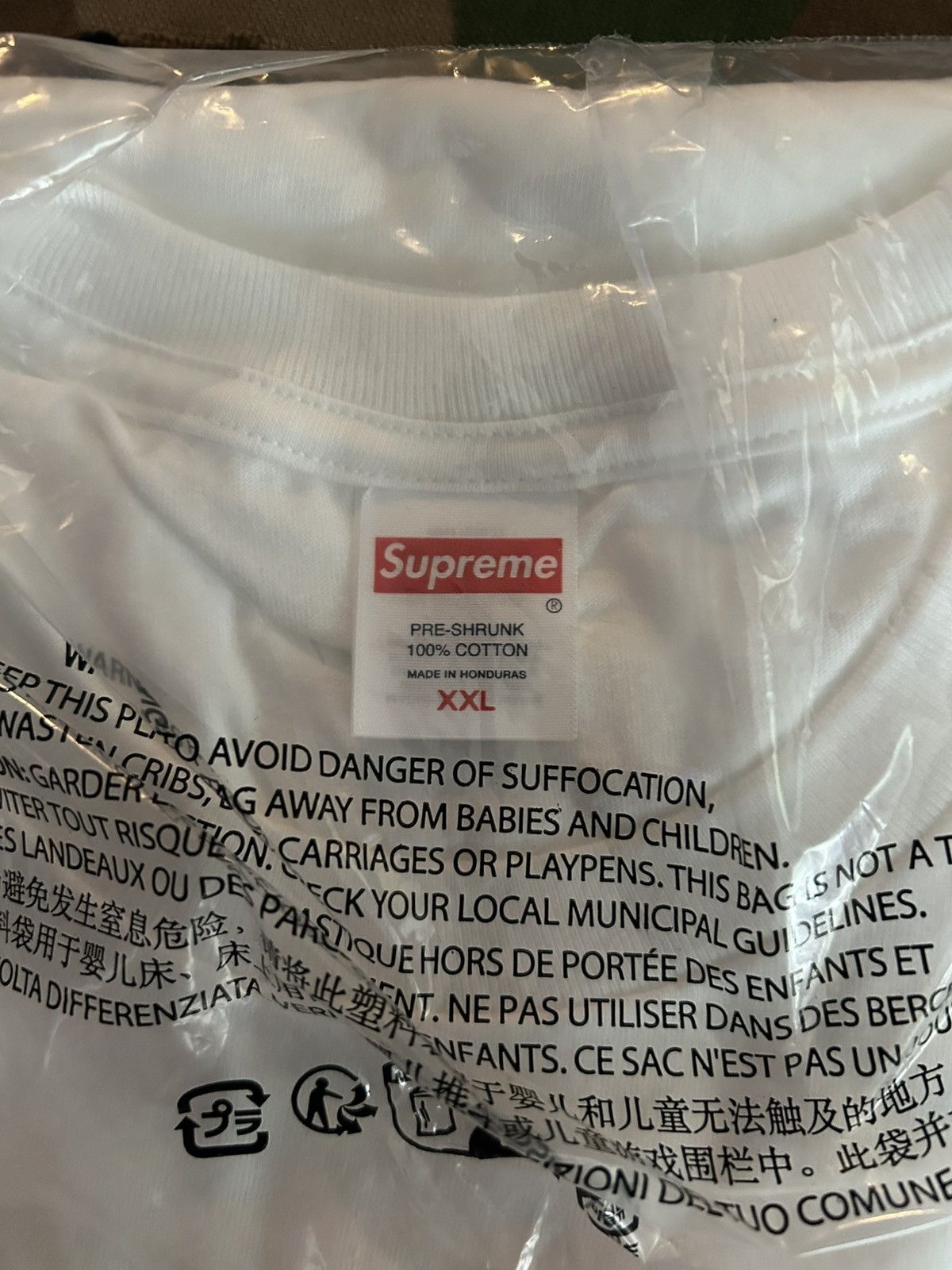 Supreme Supreme RX Tee White XXL FW25 Size US XXL / EU 58 / 5 - 5 Thumbnail