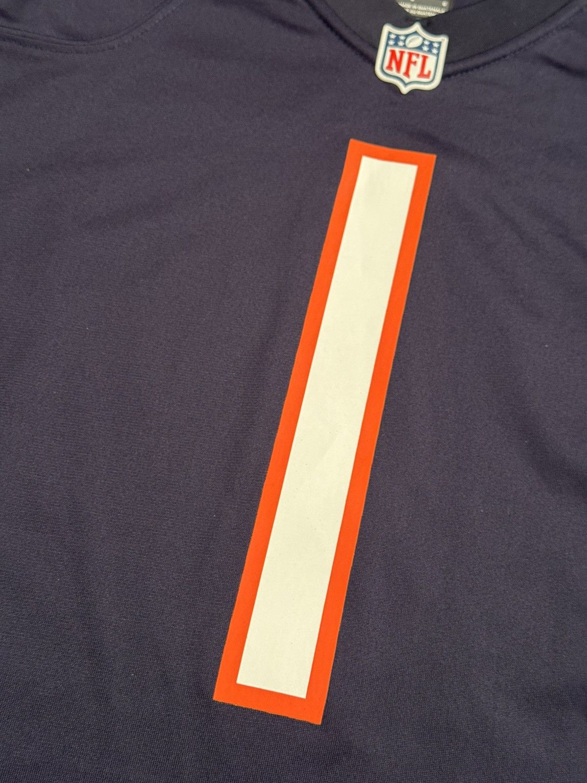 Nike Chicago Bears Justin Fields #1 Home Game Blue Jersey Size US L / EU 52-54 / 3 - 3 Thumbnail