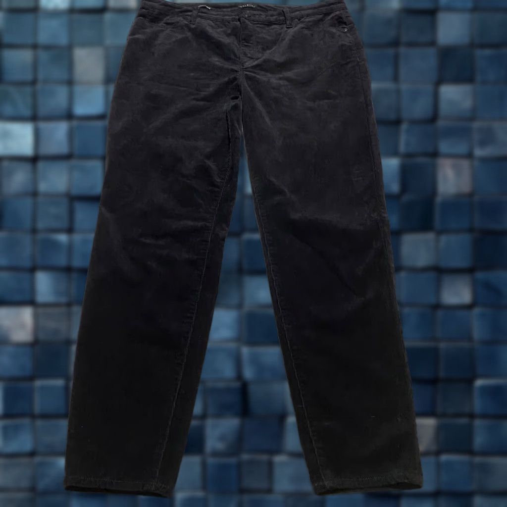Talbots Talbots Womens Pants Black Corduroy Jegging High Rise Skinny 14 Size 24" / US 00 / IT 34 - 1 Thumbnail