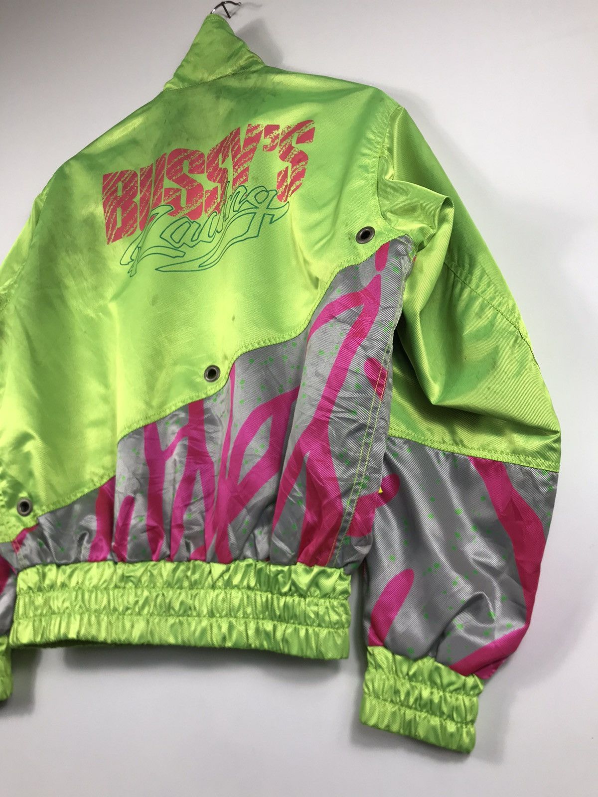 Japanese Brand ⚡️Vintage Bussy’s Racing Motocycle Bomber Jacket Size US M / EU 48-50 / 2 - 15 Thumbnail