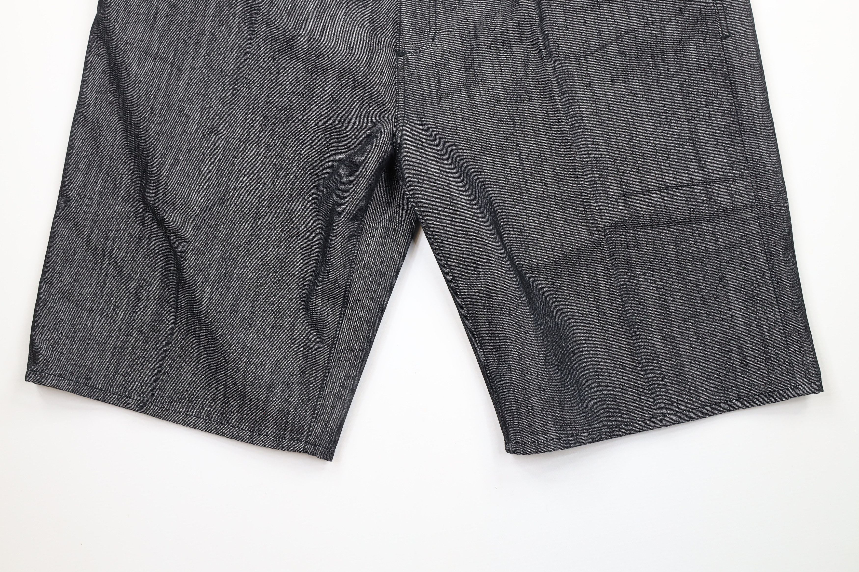 Sean John × Vintage Vintage Sean John Fit Hip Hop Denim Jean Shorts Jorts Black Size US 44 / EU 60 - 4 Thumbnail