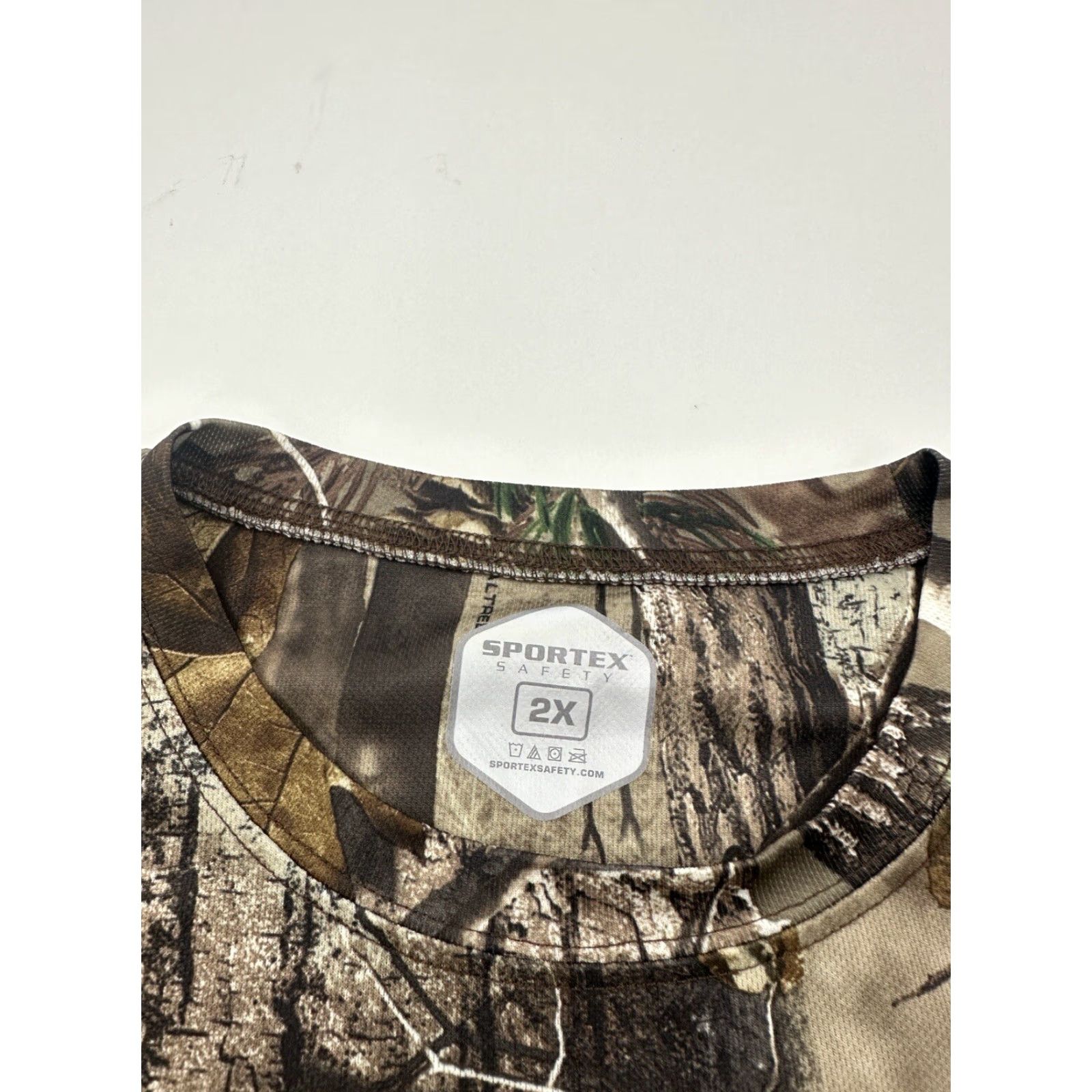 Vintage Sportex Safety Shirt Mens 2XL Real Tree Camouflage Camo Watco Companies Size US XXL / EU 58 / 5 - 3 Thumbnail