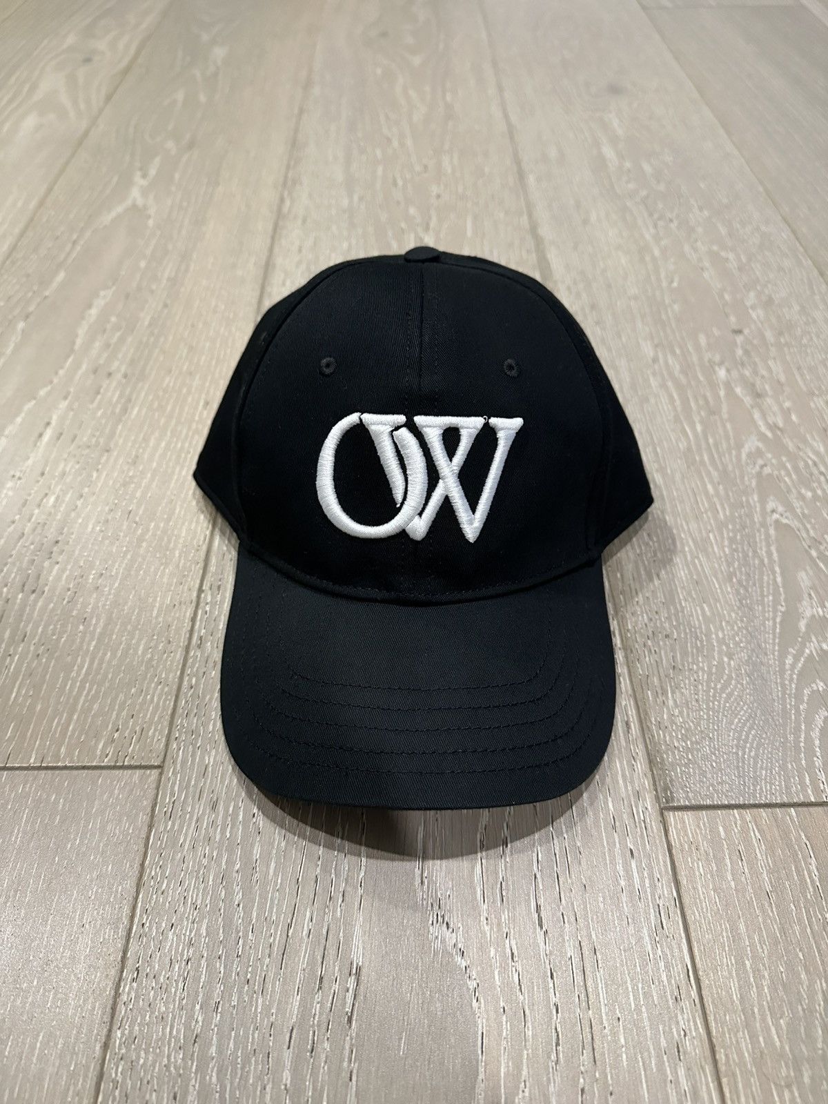 Off-White Off-White OW Drill Baseball Cap Black Size ONE SIZE - 1 Thumbnail