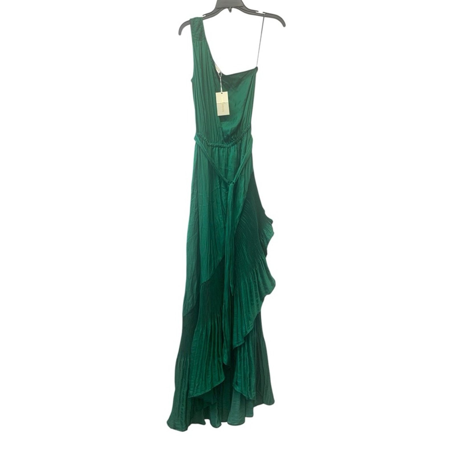 Ramy Brook Ramy Brook Nadine Dress Gown in Emerald Green size XS Size XS / US 0-2 / IT 36-38 - 4 Thumbnail
