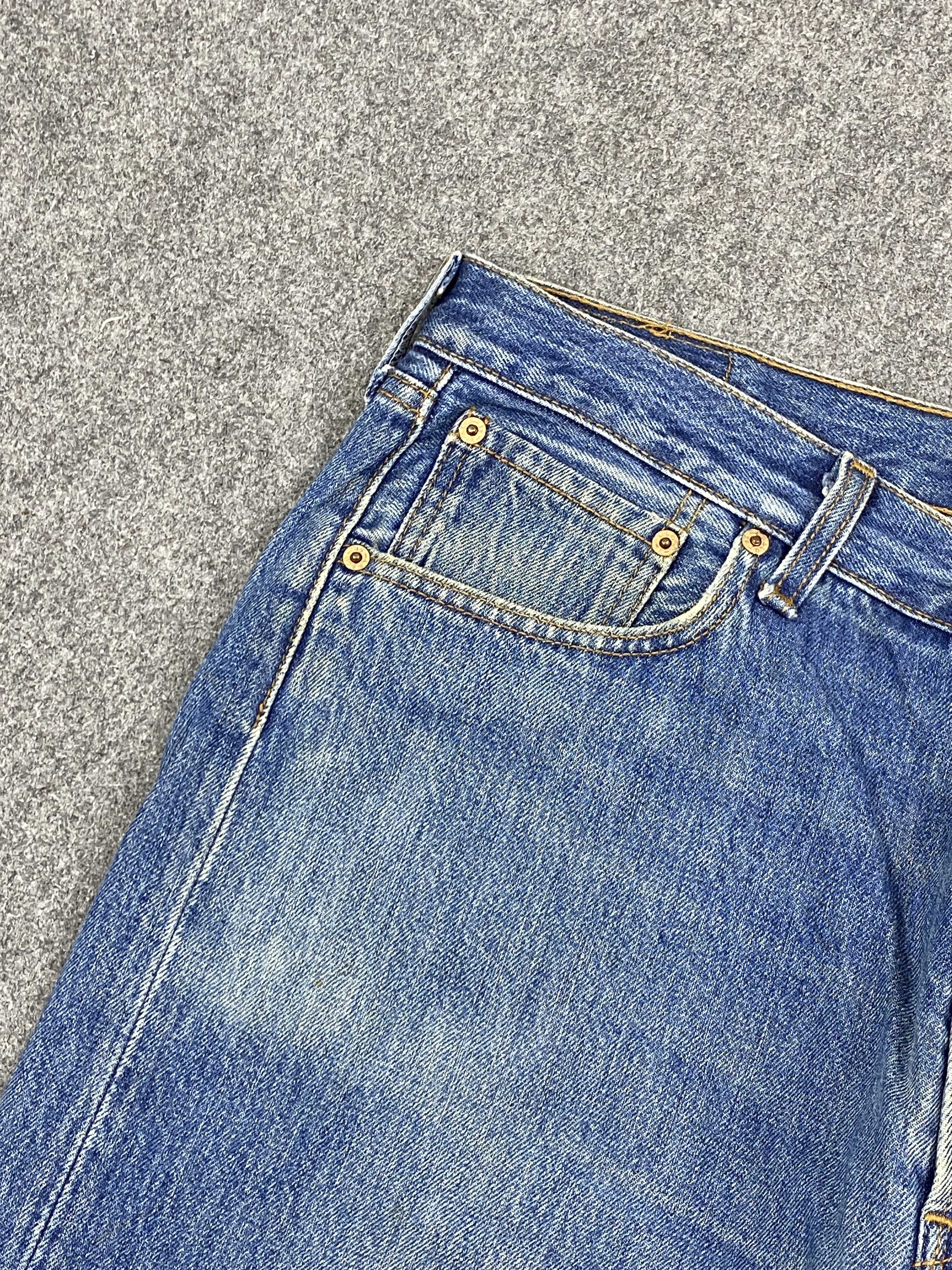 Levi's Distressed Blue Denim Vintage Levis 501 Jeans DP2804 Size US 38 / EU 54 - 9 Thumbnail