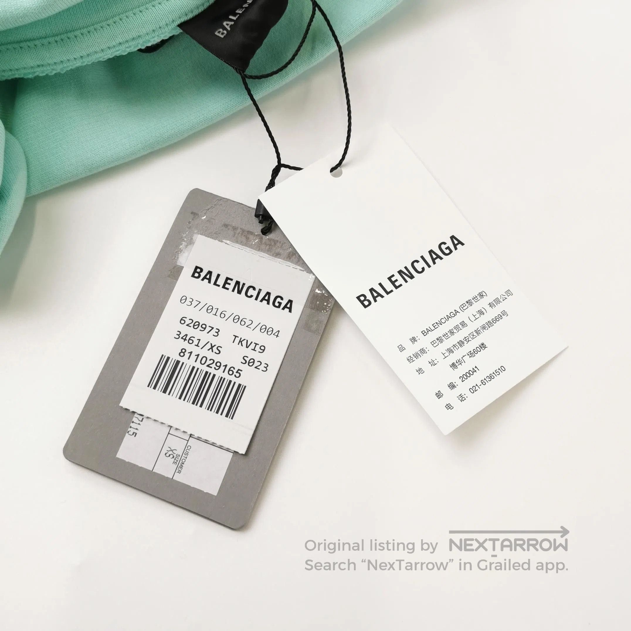 Balenciaga Balenciaga XS Cotton Logo Hoodie. Size US XS / EU 42 / 0 - 1 Thumbnail