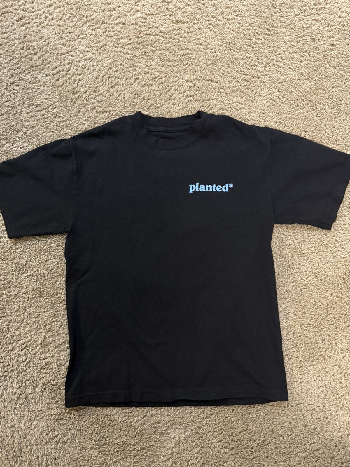 Other Planted Streetwear Black Graphic T-Shirt Size Small Size US S / EU 44-46 / 1 - 1 Thumbnail
