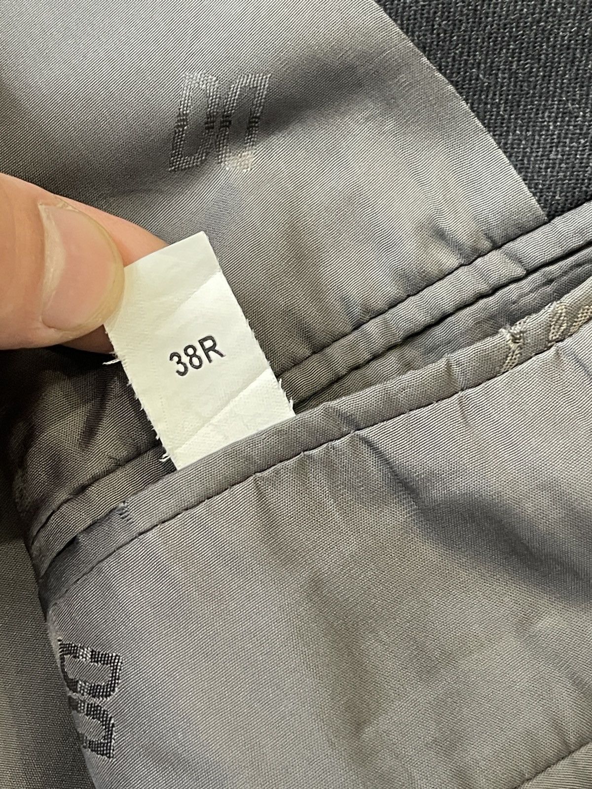 DAKS DAKS London Gray 2-Piece Suit - 100% Pure New Wool Size 38R Size 38R - 13 Thumbnail