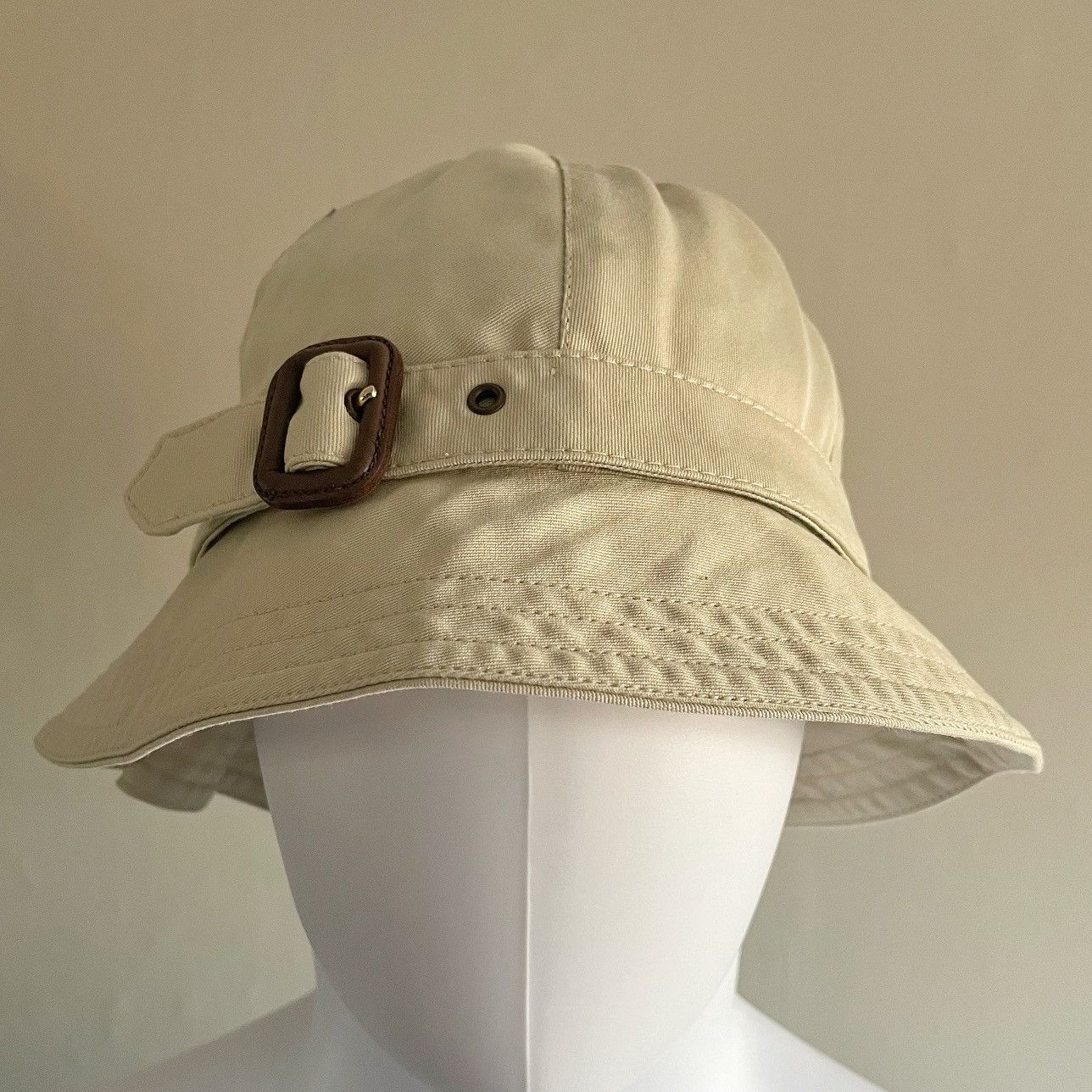 Aquascutum Aquascutum Vintage Signature Check Safari Bucket Hat Size ONE SIZE - 5 Thumbnail