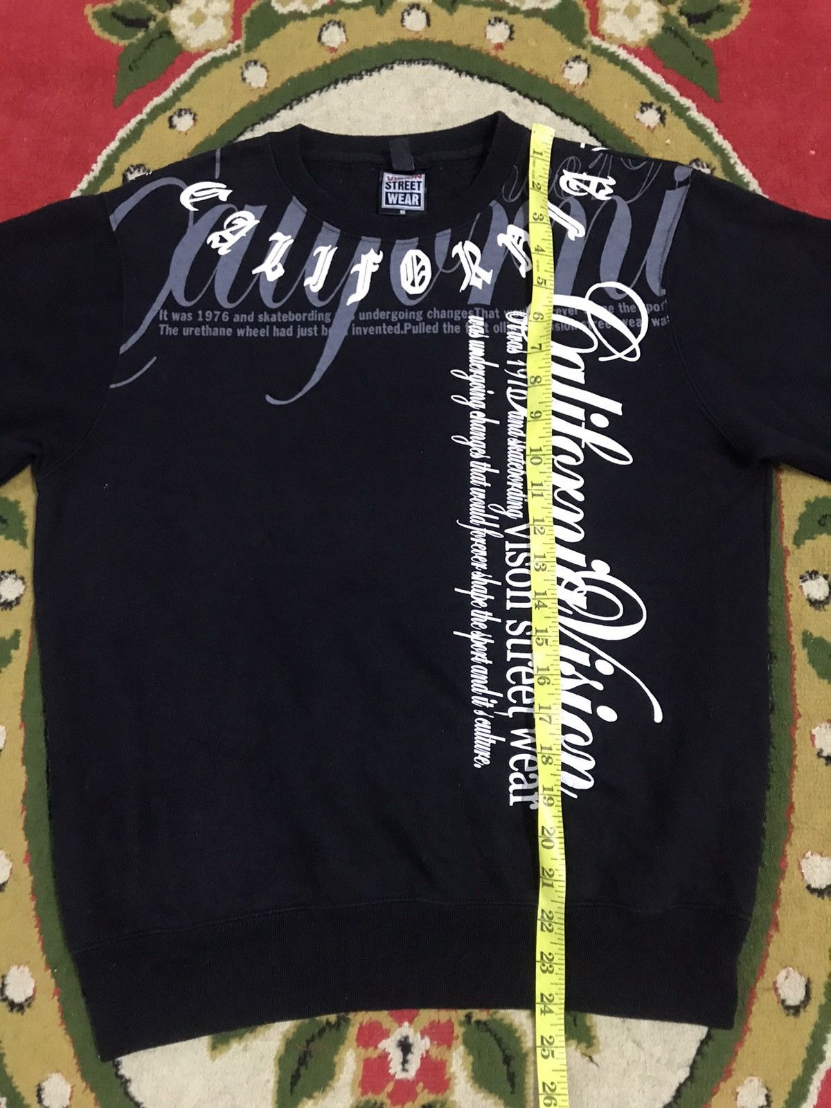 Vintage × Vision Streetwear VISION STREET WEAR SWEATSHIRT Size US M / EU 48-50 / 2 - 4 Thumbnail