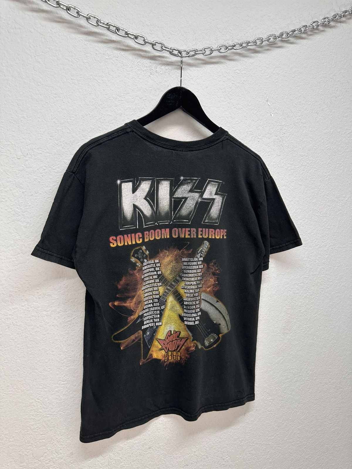 KISS Vintage Merch Kiss T-shirt Faded Punk Rock Band tee Opium Size US M / EU 48-50 / 2 - 7 Thumbnail