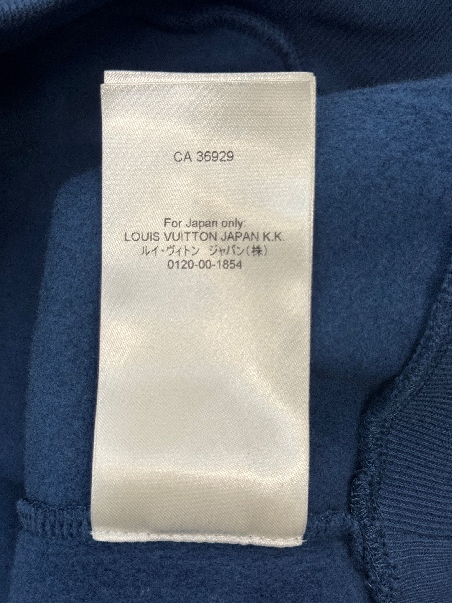 Louis Vuitton Louis Vuitton Signature Logo Hoodie Size US XS / EU 42 / 0 - 9 Thumbnail