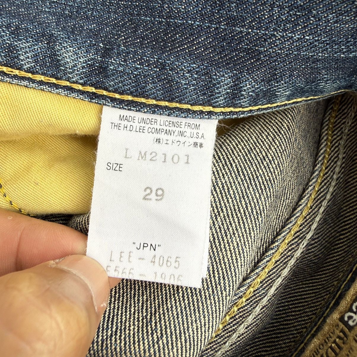 Lee VINTAGE LEE RIDERS DENIM JEAN PANTS Size US 30 / EU 46 - 13 Thumbnail