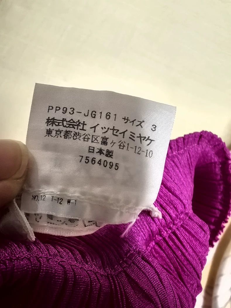 Issey Miyake Issey Miyake size:3 Rose-pink pleated skirt Size 31" - 3 Thumbnail