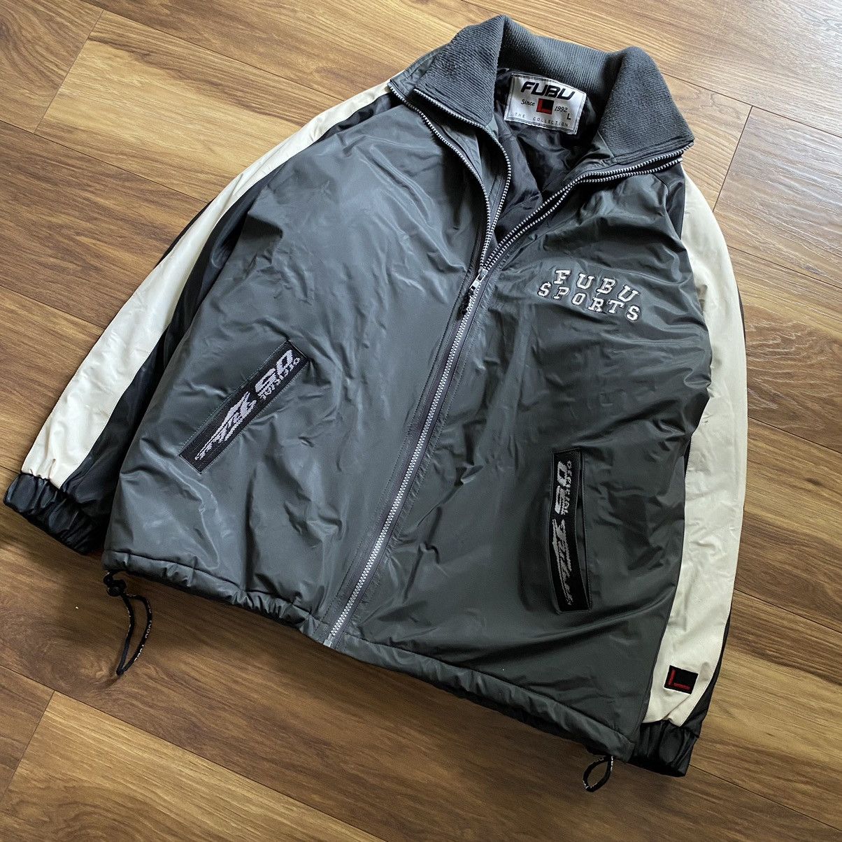 Fubu Fubu Vintage Jacket Puffer,Sk8,Rap,USA Size US L / EU 52-54 / 3 - 12 Thumbnail