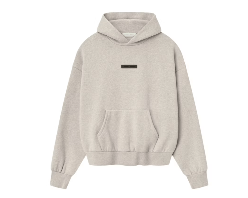 Fear of God Fear of God Essentials Fleece Hoodie Heather Stone M Size US M / EU 48-50 / 2 - 2 Thumbnail