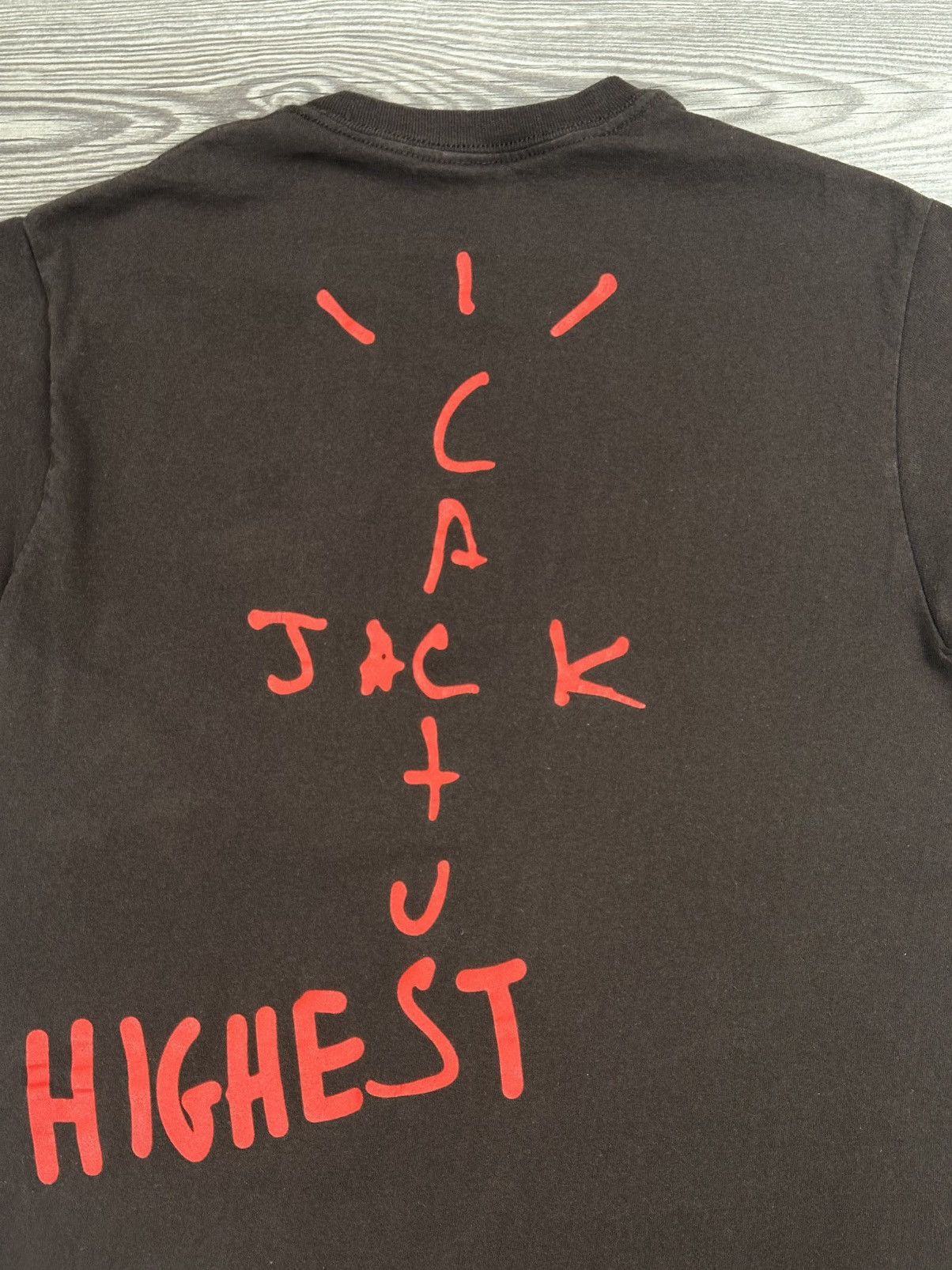 Jordan Brand × Travis Scott Cactus Jack x Jordan Highest In The Room T Shirt Size US S / EU 44-46 / 1 - 4 Thumbnail