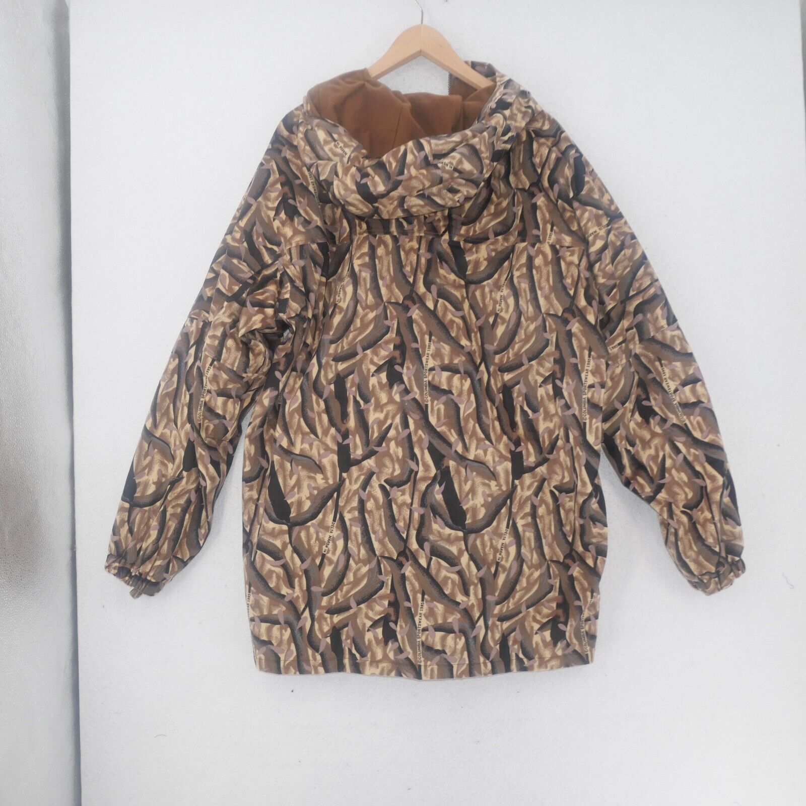 Columbia Vintage Columbia Delta Marsh Hooded Camo Jacket Hunting 1995 Size US XL / EU 56 / 4 - 8 Thumbnail