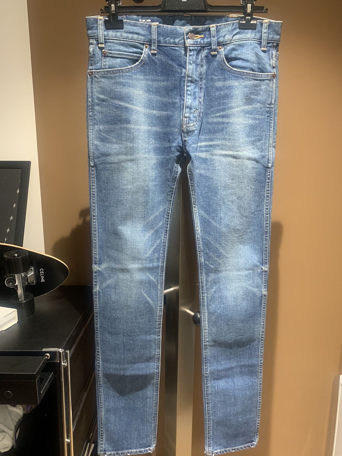 Celine Celine 2021FW Union wash Skinny Jeans Size US 30 / EU 46 - 1 Thumbnail