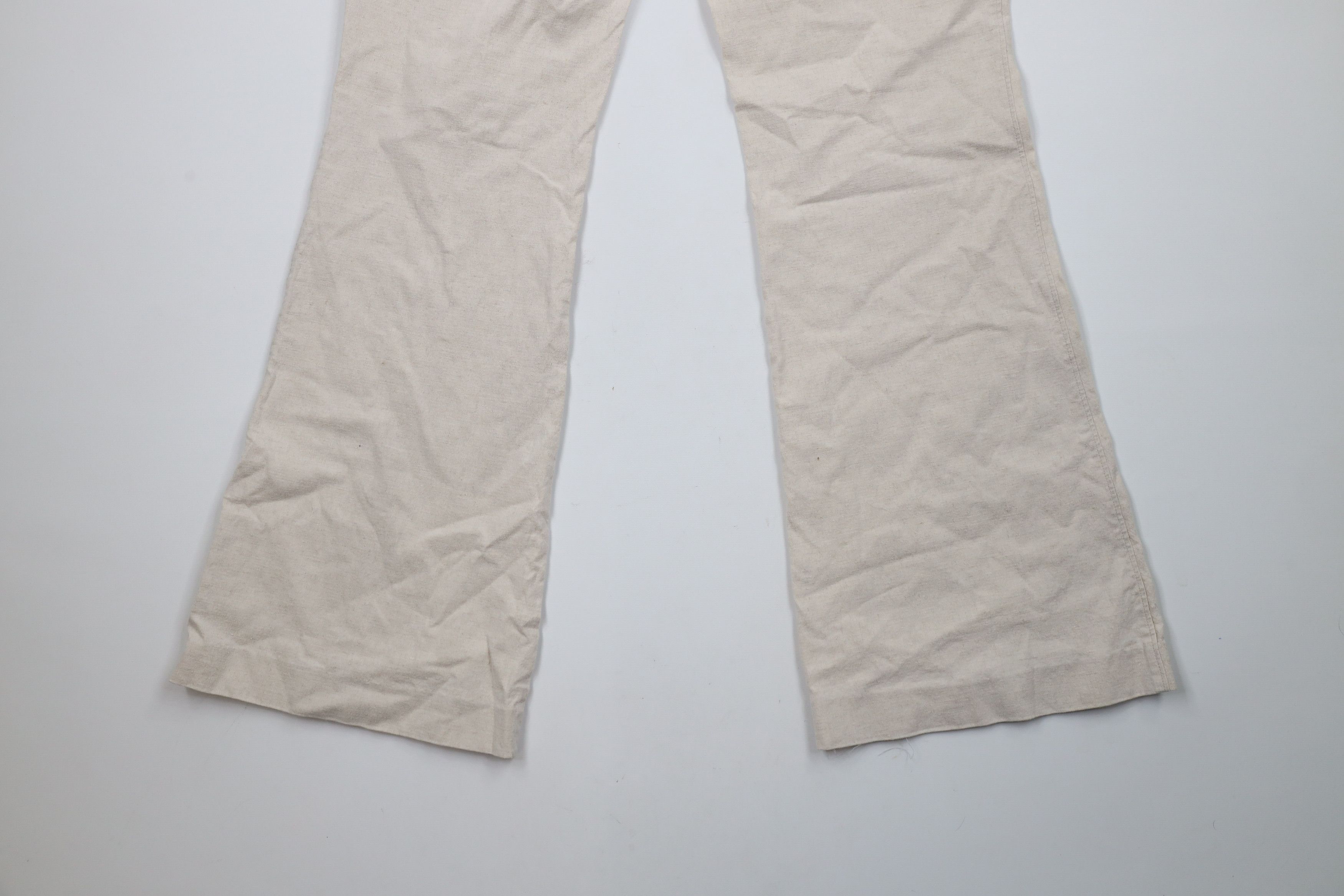 Vintage Vintage 90s Y2K Streetwear Babydoll Flared Wide Leg Pants Size 32" / US 10 / IT 46 - 11 Thumbnail