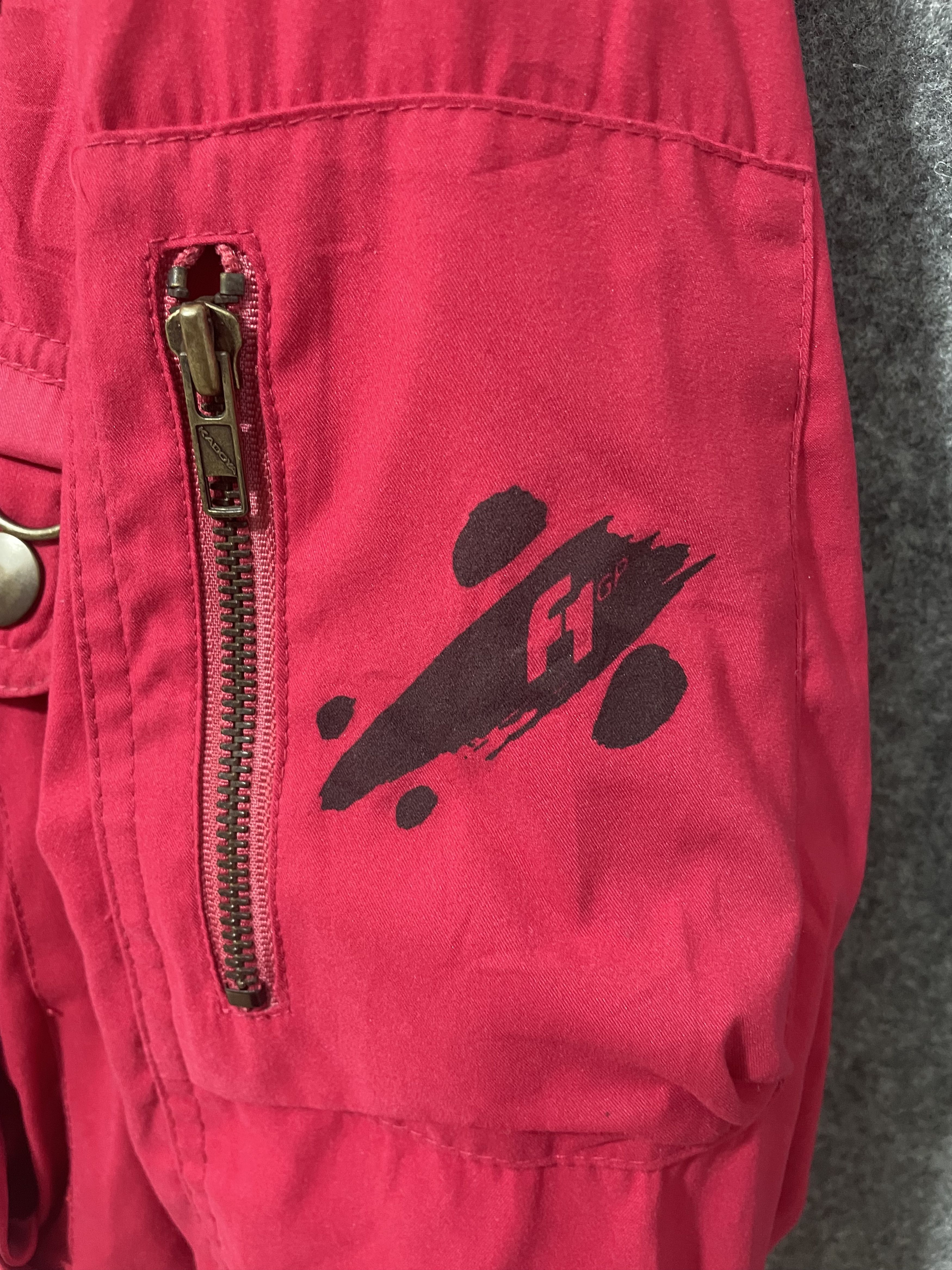 Vintage Vintage F1 Grand Prix 1990 Staff Bomber Jacket Racing Size US L / EU 52-54 / 3 - 5 Thumbnail