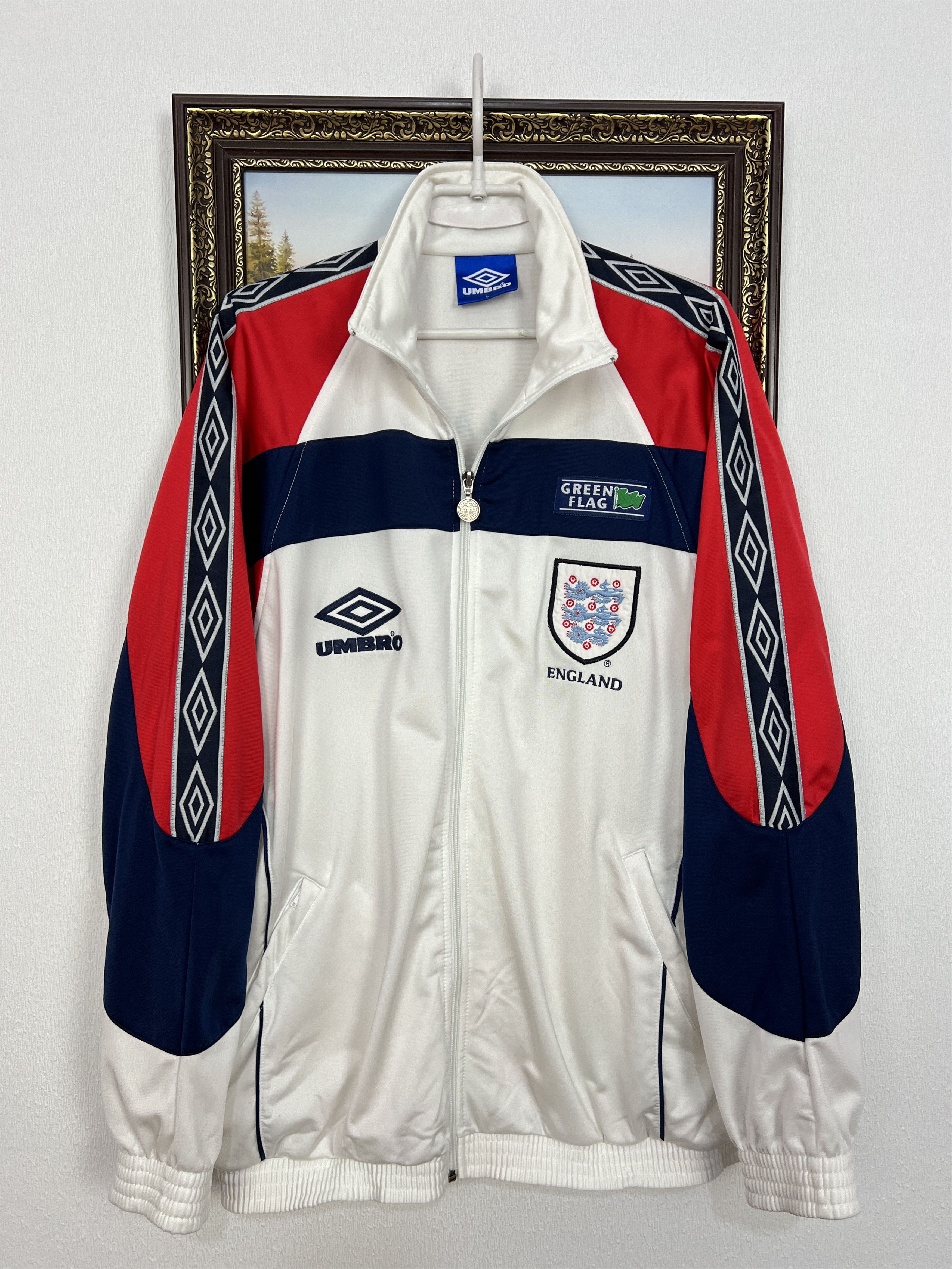 Palace × Umbro Palace x Umbro Training Track Jacket White | Grailed