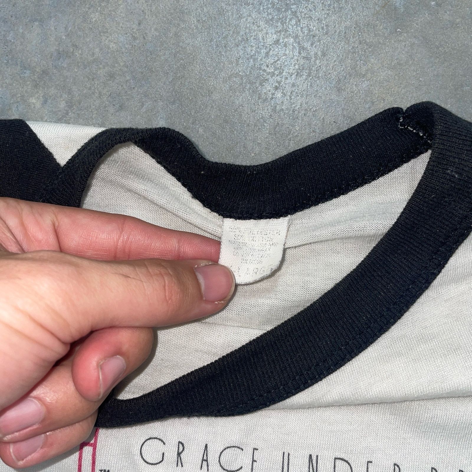 Other Rush Vintage 1984 Grace Under Pressure Raglan Baseball Style Size US S / EU 44-46 / 1 - 5 Thumbnail