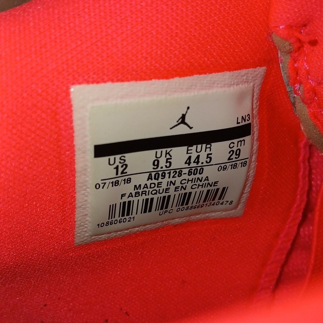 Jordan Brand Sz 12 - Jordan 4 Retro Hot Punch (Women's) Size US 12 / IT 42 - 8 Thumbnail