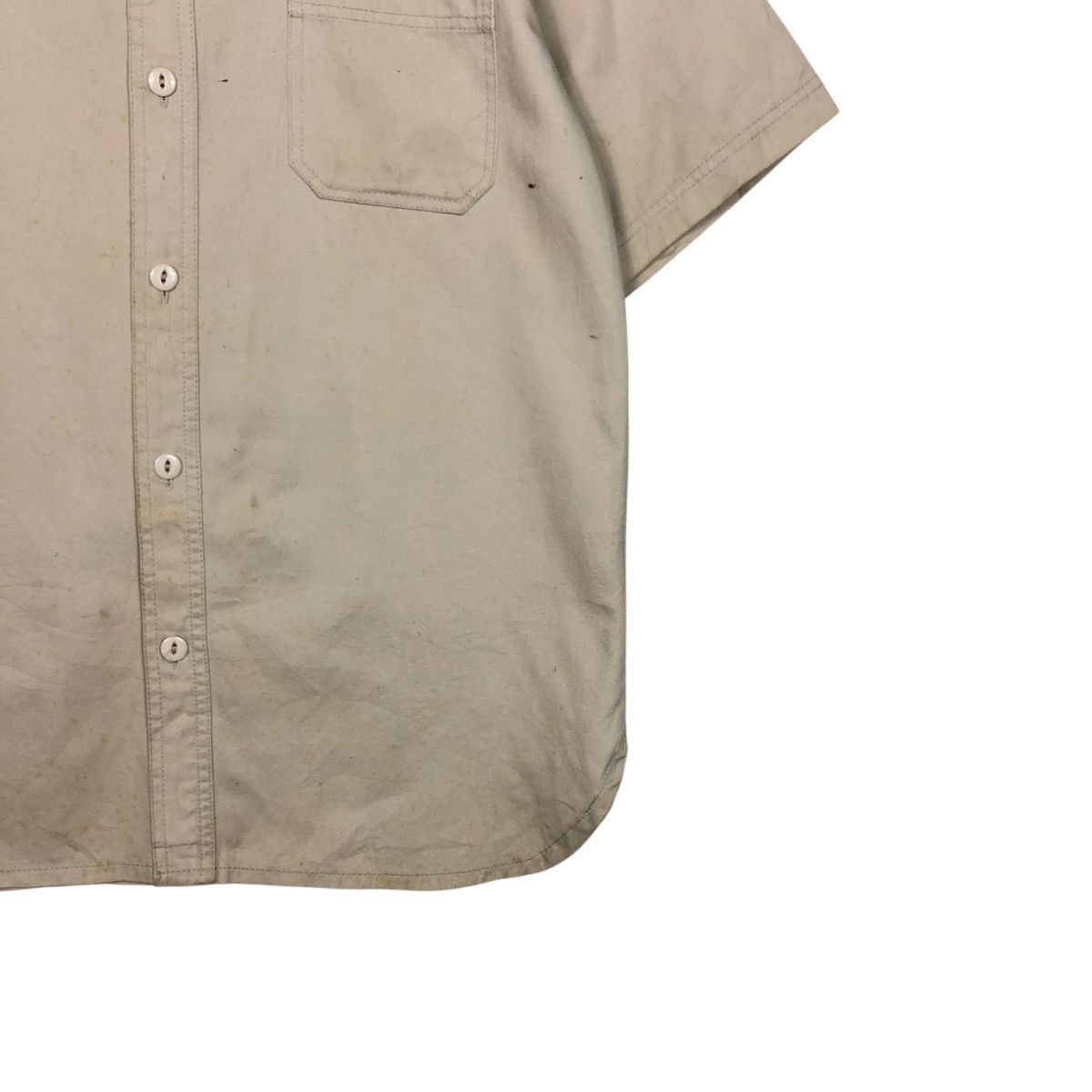 Hysteric Glamour 🔥VINTAGE WORK SHIRT BOWLING BUTTON UPS DIVINE RETRIBUTION Size US XL / EU 56 / 4 - 7 Thumbnail