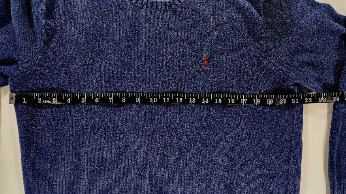 Other Polo Ralph Lauren Crewneck Sweater 100% Cotton Knit Mens L Size US L / EU 52-54 / 3 - 5 Thumbnail