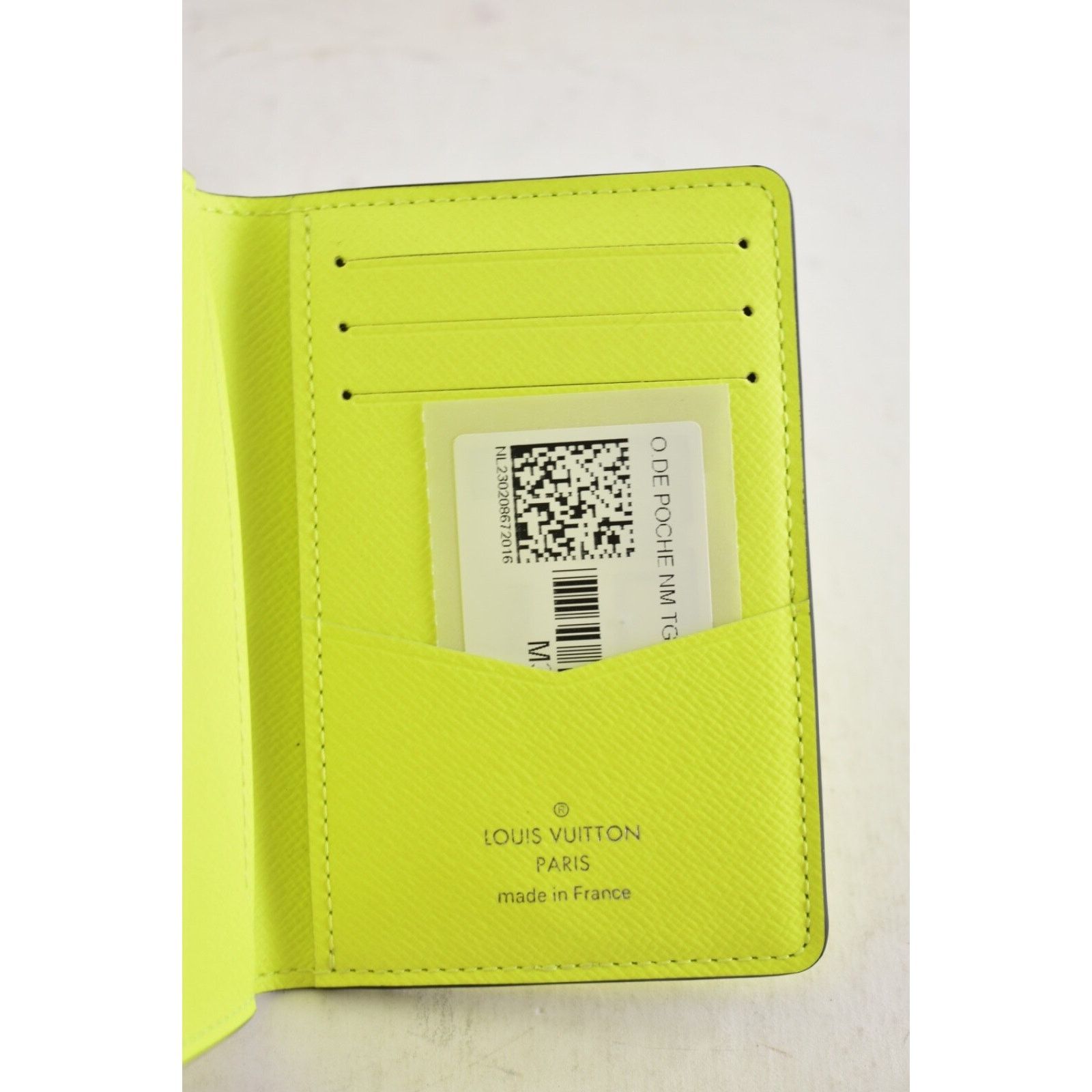 Louis Vuitton Louis Vuitton Taiga Taigarama Logo Pocket Organizer Wallet Size ONE SIZE - 8 Thumbnail