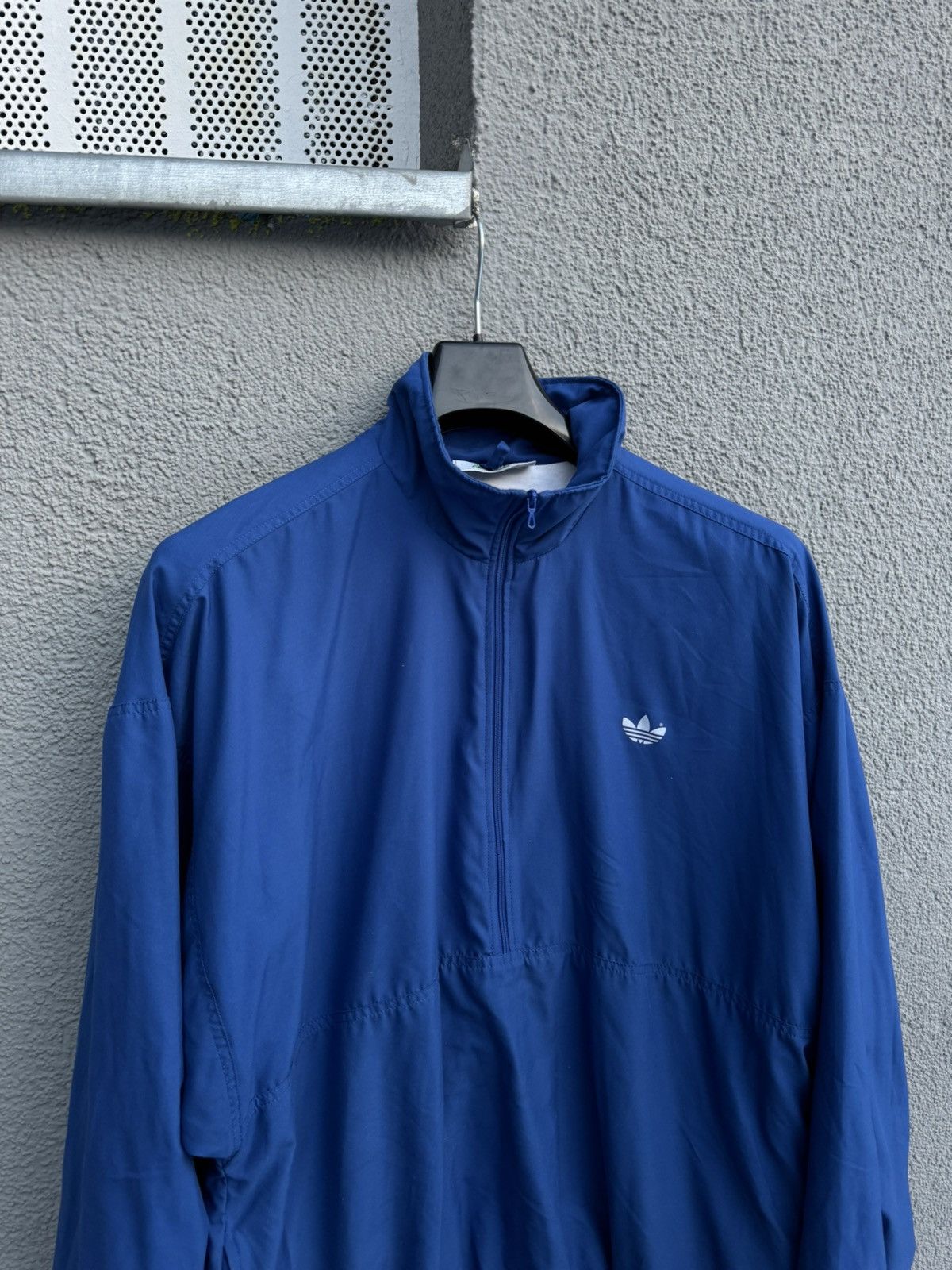 Adidas × Vintage Vintage Adidas Golf Track Pullover Windbreaker Jacket Blue Size US M / EU 48-50 / 2 - 2 Thumbnail