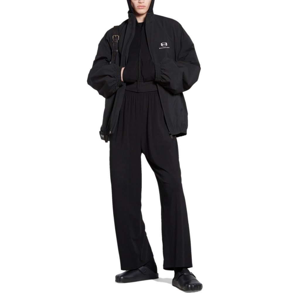 Balenciaga o1in1g0126 Unity Sports Icon Cocoon Kick Windbreaker Jacket Size US L / EU 52-54 / 3 - 3 Thumbnail