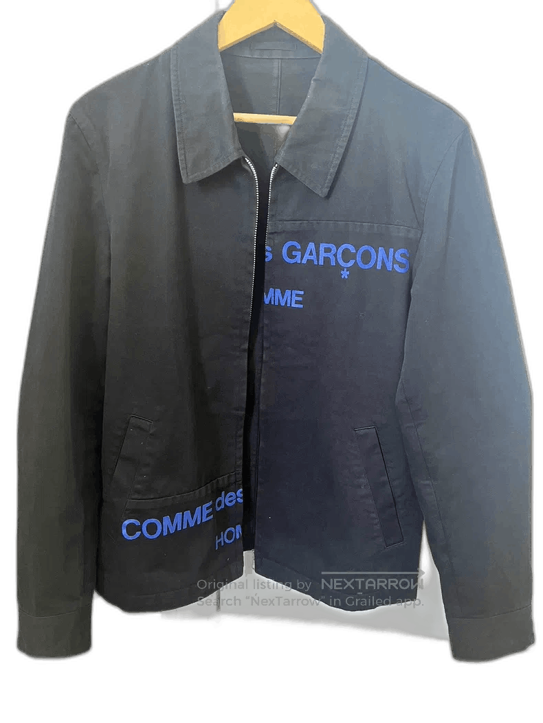 Comme des Garcons comme des garcons jacket with blue lettering. Size US M / EU 48-50 / 2 - 1 Thumbnail