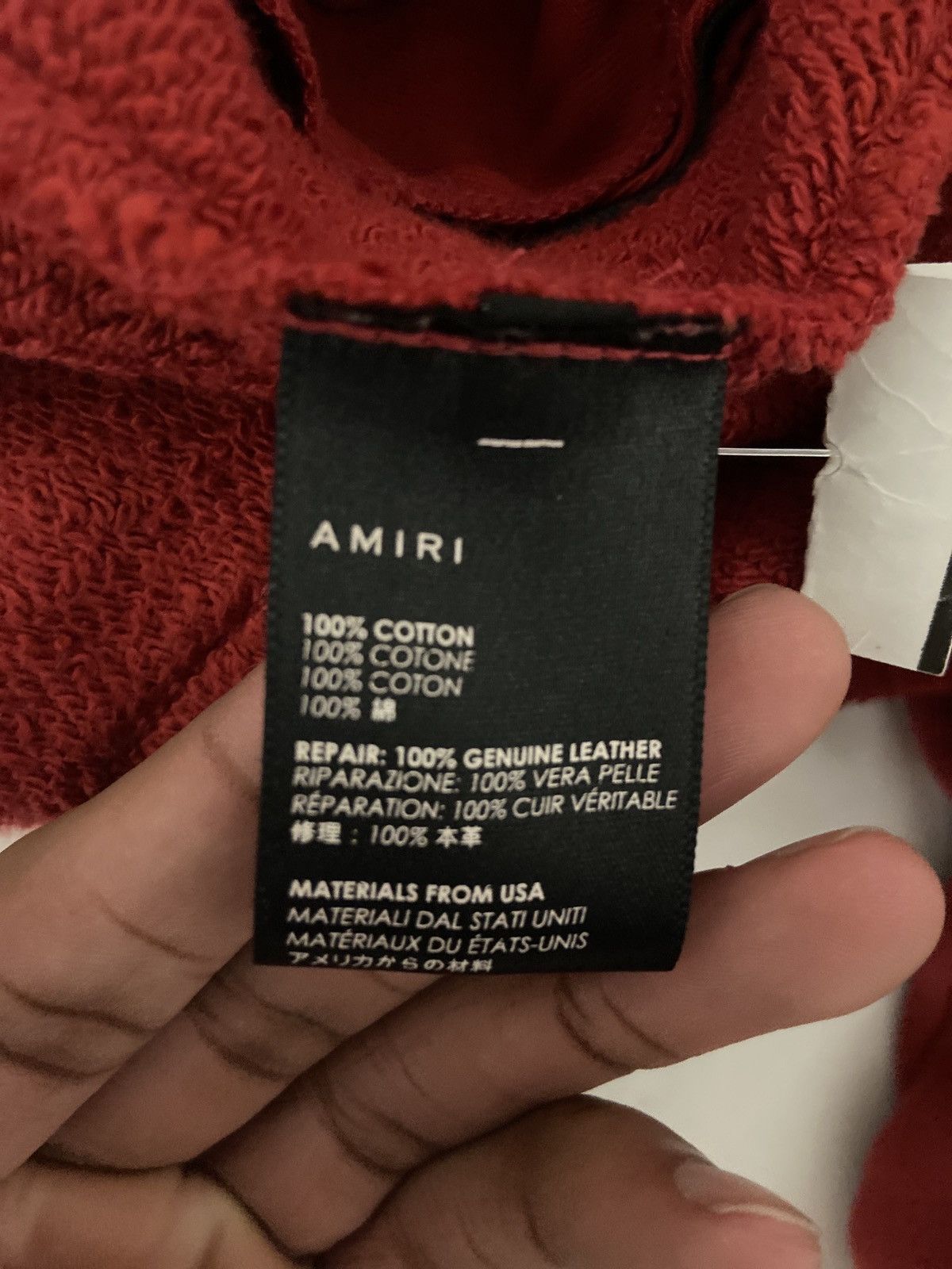 Amiri Amiri Mx1 Sweatpants - Fire Red Size US 34 / EU 50 - 4 Thumbnail