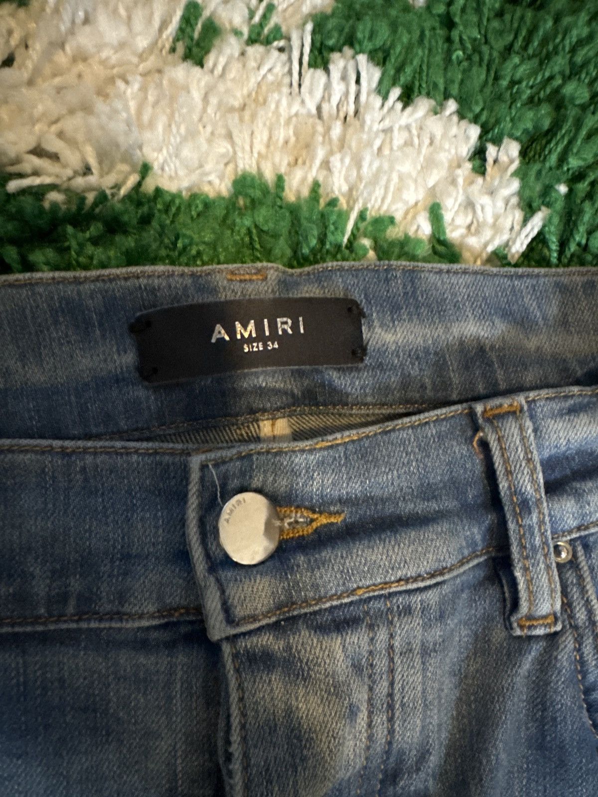 Amiri Amiri Logo Applique Jeans Size US 34 / EU 50 - 5 Thumbnail