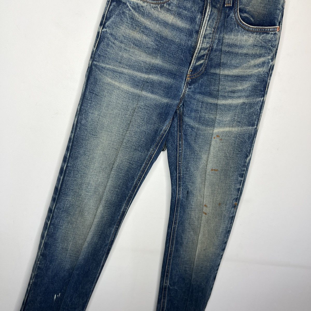 Gucci Gucci Butterfly Embroidery Jeans Denim Trousers Pants Size 26" / US 2 / IT 38 - 5 Thumbnail