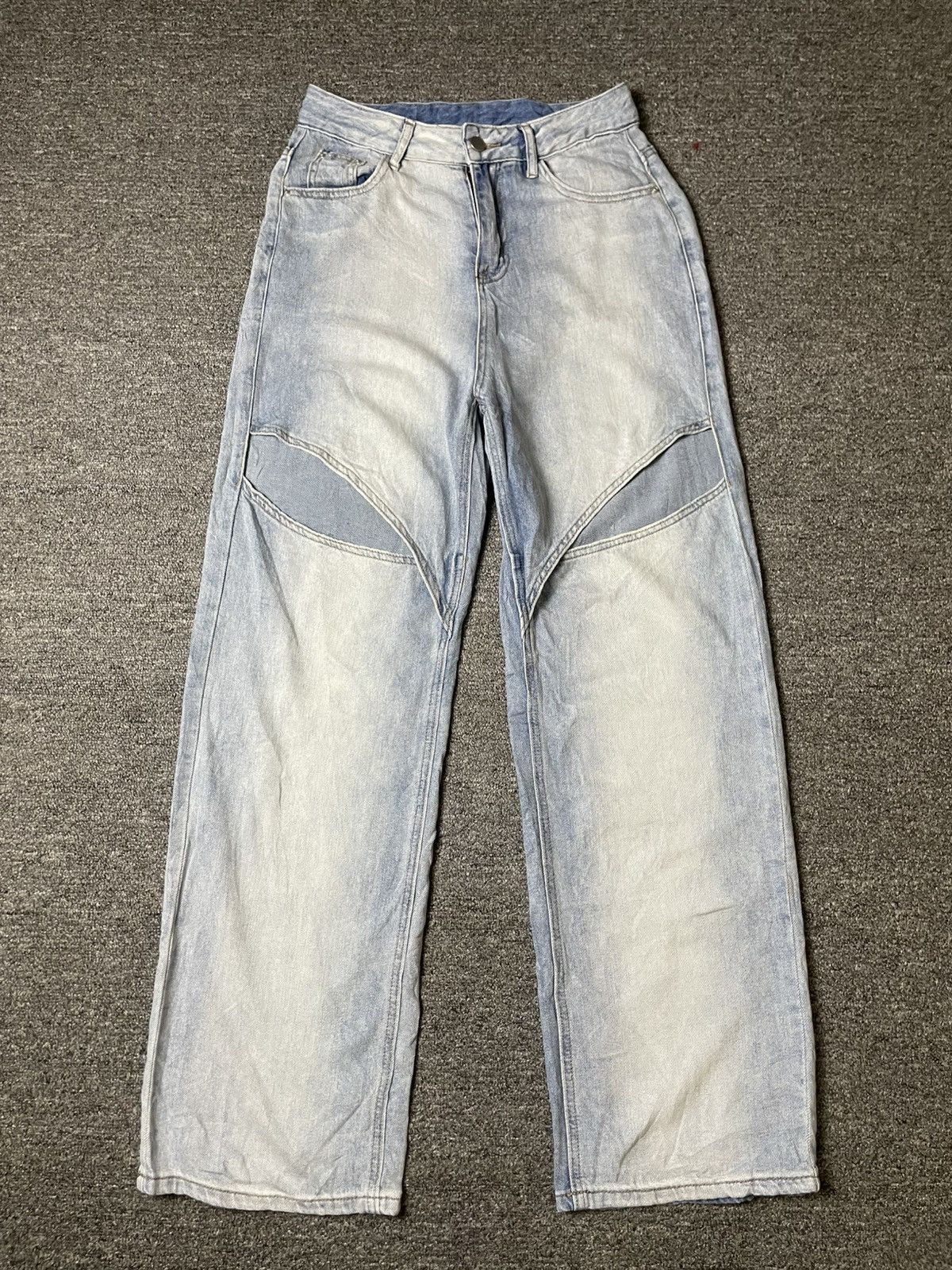 Japanese Brand × Vintage Me+Emselect Brand Ripped Knee Jeans (117) Size US 26 / EU 42 - 1 Thumbnail